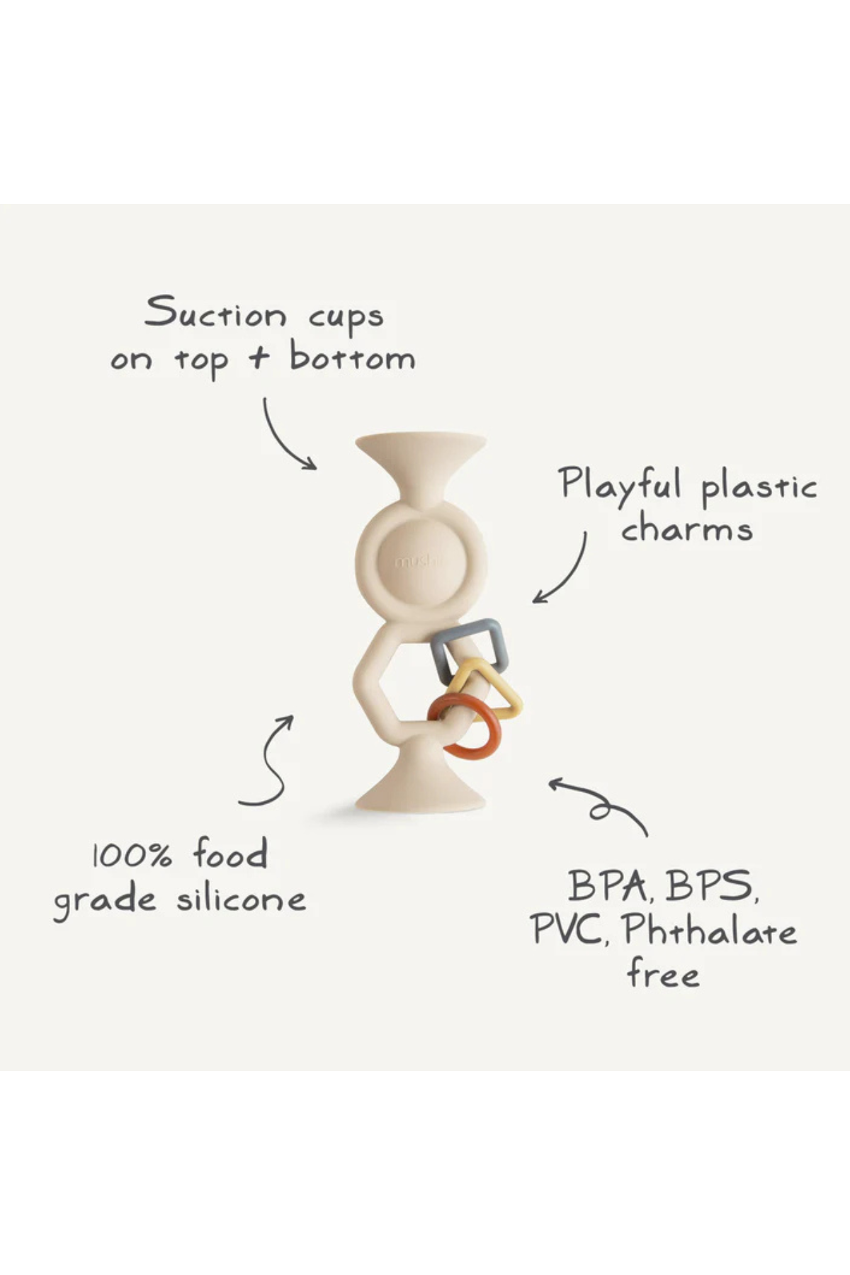 HexaPop Saugspielzeug | Shifting Sand