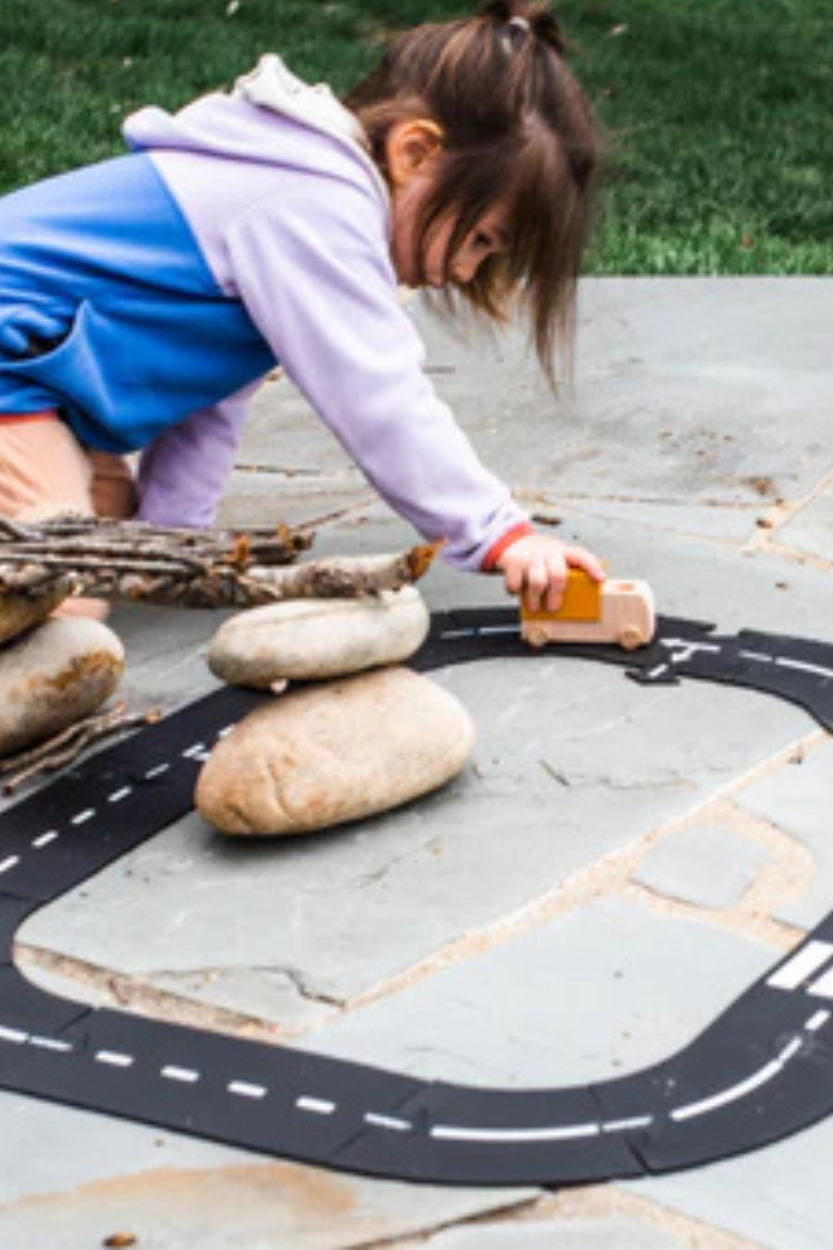 Flexible Spielzeugstraße "Highway" | Large Road Set | 24 Teile