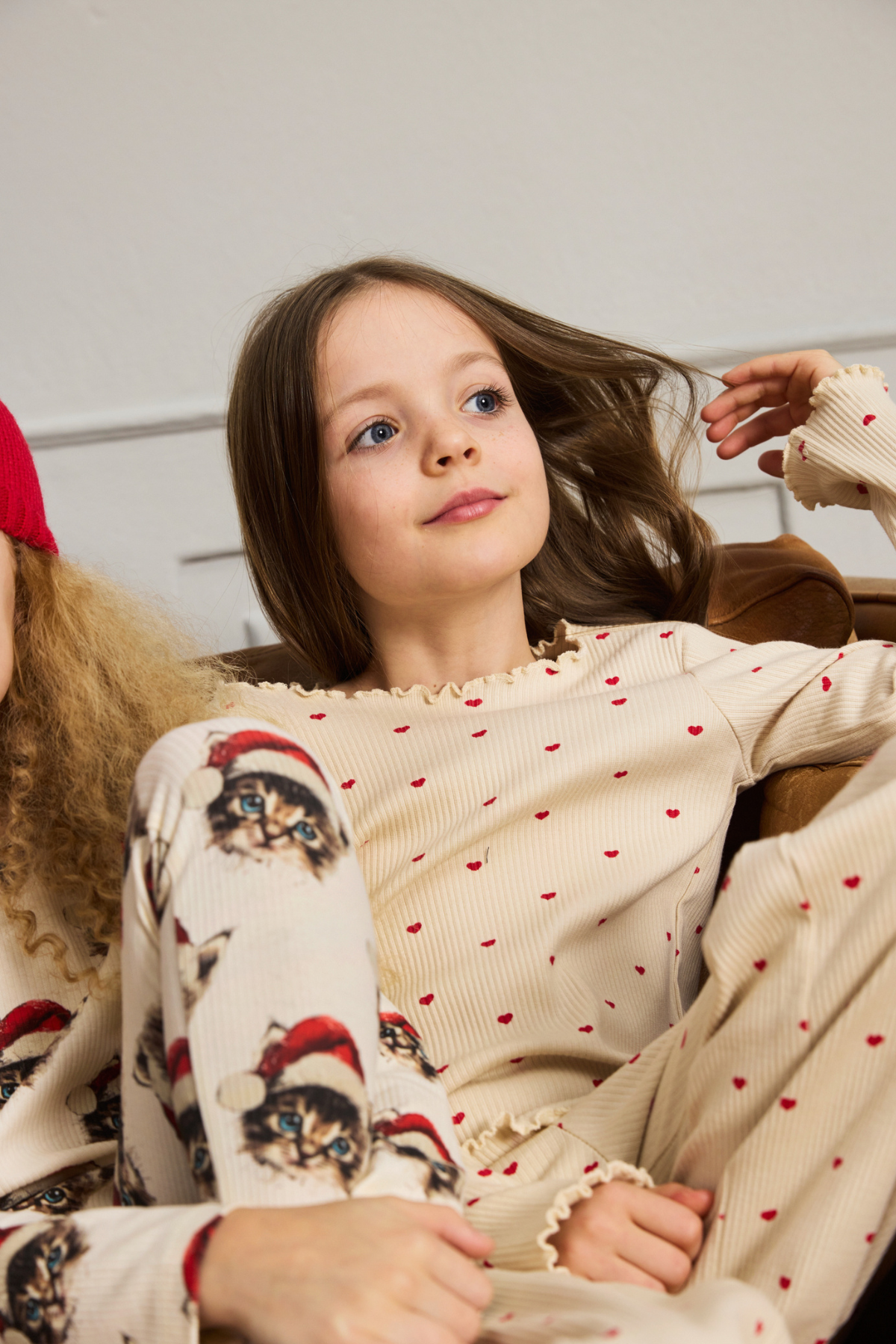 Kids Pyjama Set "Holiday" | Whitecap Gray