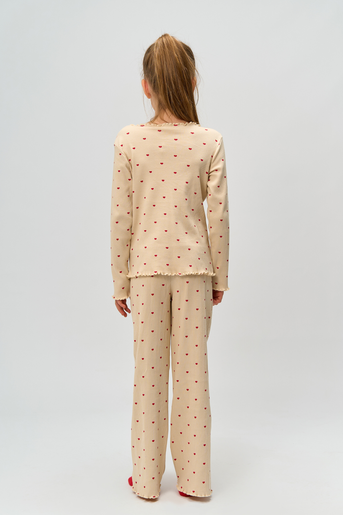 Kids Pyjama Set "Holiday" | Whitecap Gray