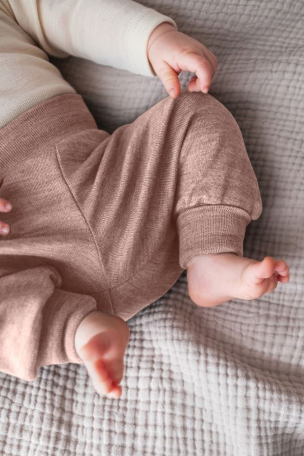 Baby Hose (Nabelbund) aus Wolle Seide | verschiedene Farben