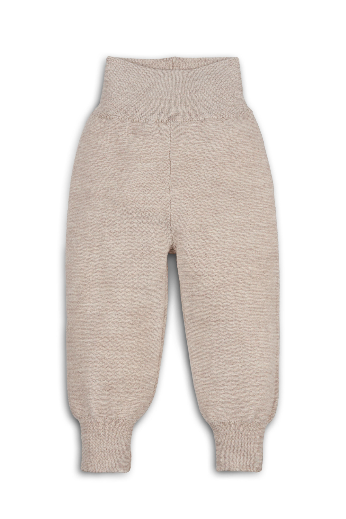 Feinstrick Hose mit hohem Bündchen aus Merinowolle | Verschiedene Farben