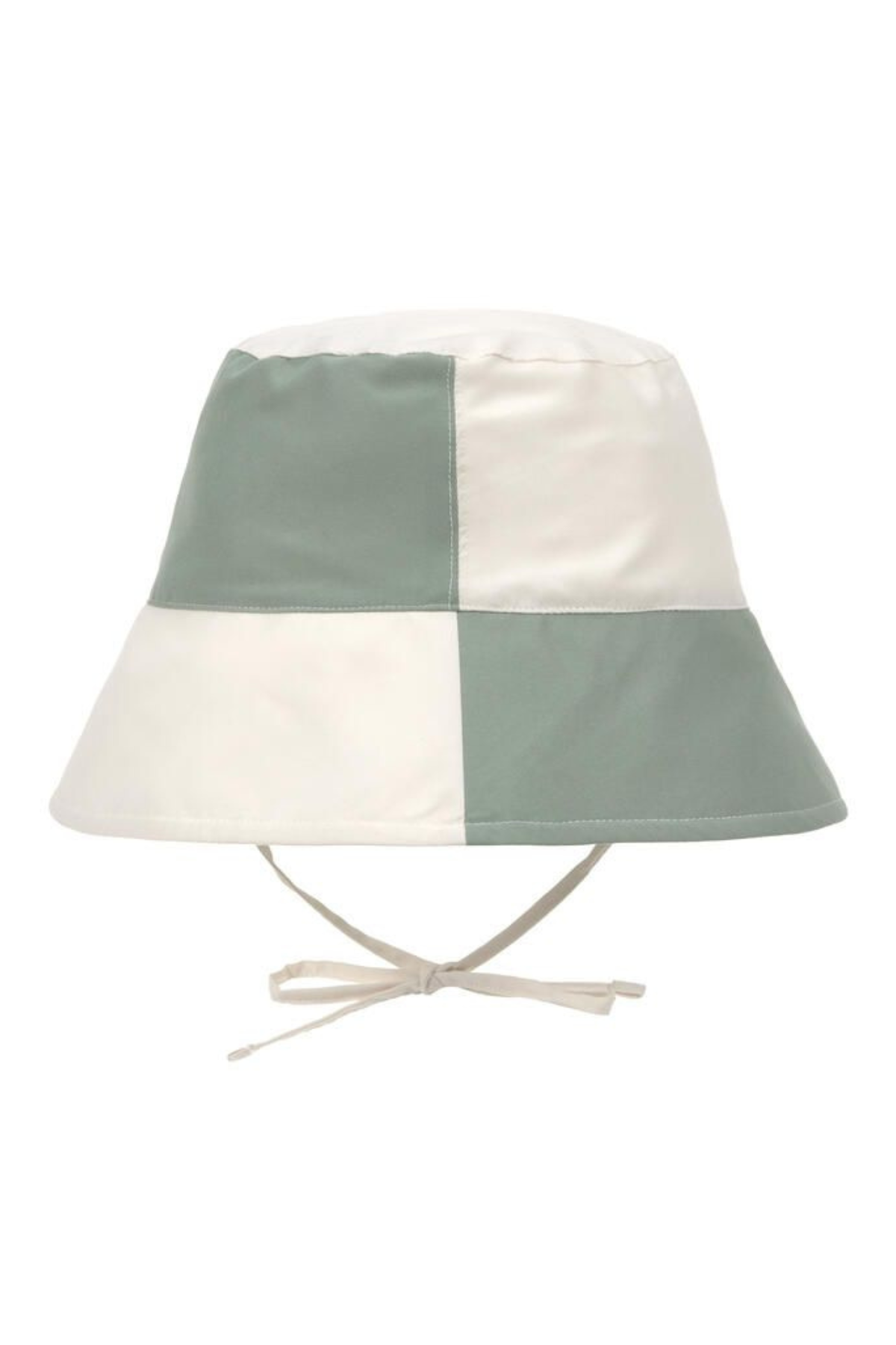 Fischerhut "Checkerboard" mit UV-Schutz 80 | Green/Sea Salt