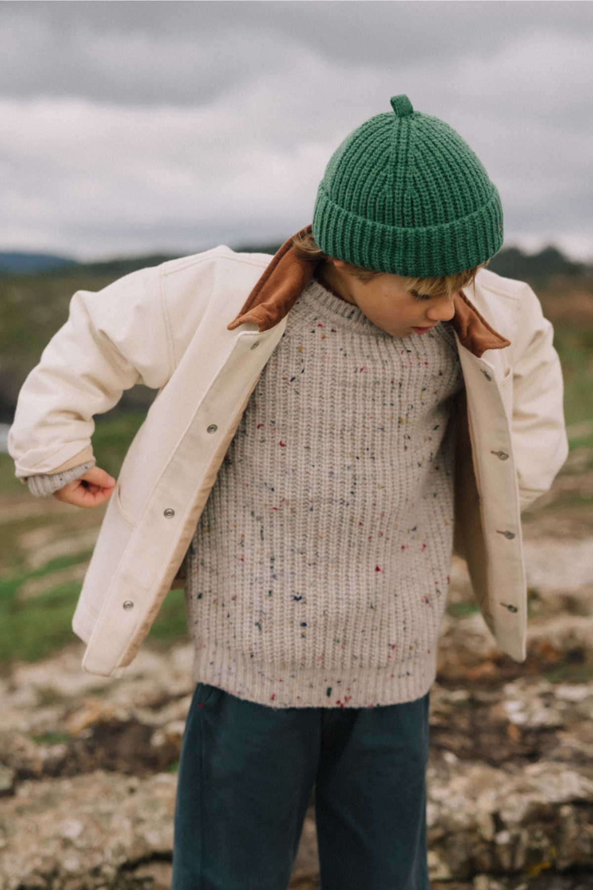 Sweater "Botonato" aus Wolle-Mix für Kids | verschiedene Farben