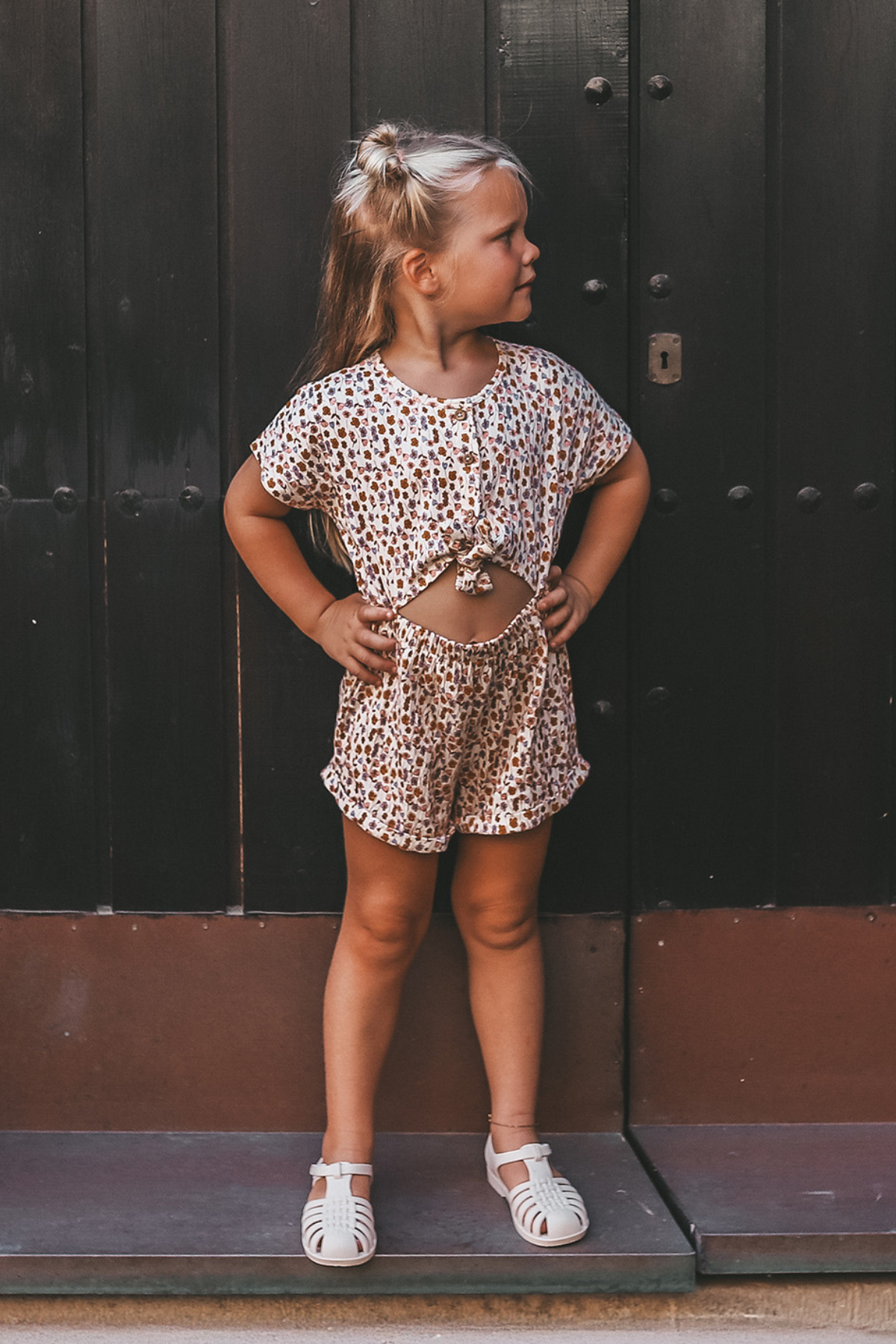 Jumpsuit "Flower Bud" | Shortbread