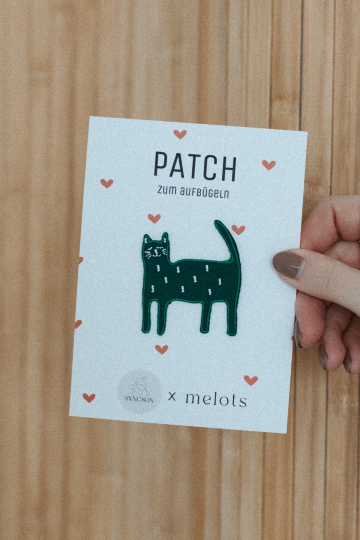 Patch "Katze" zum Aufbügeln