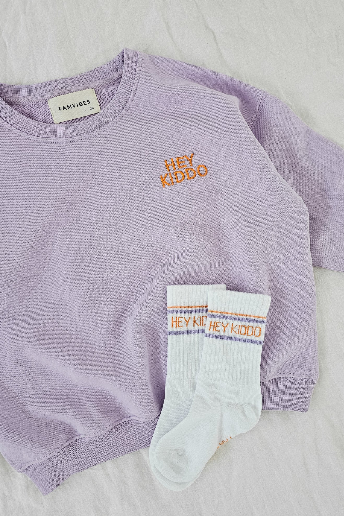 Kids-Sweatshirt "HEY KIDDO" | verschiedene Farben