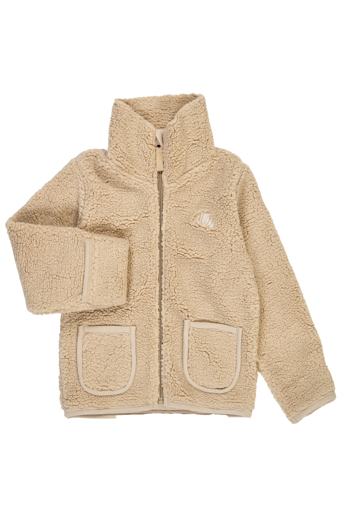 Kids-Teddyjacke "Melun" | Iced Coffee