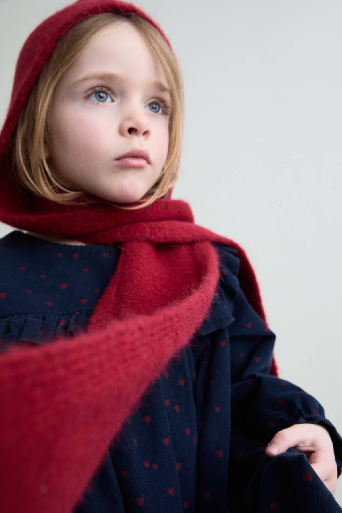 Cordkleid "MINI CUORE" für Kids | NAVY