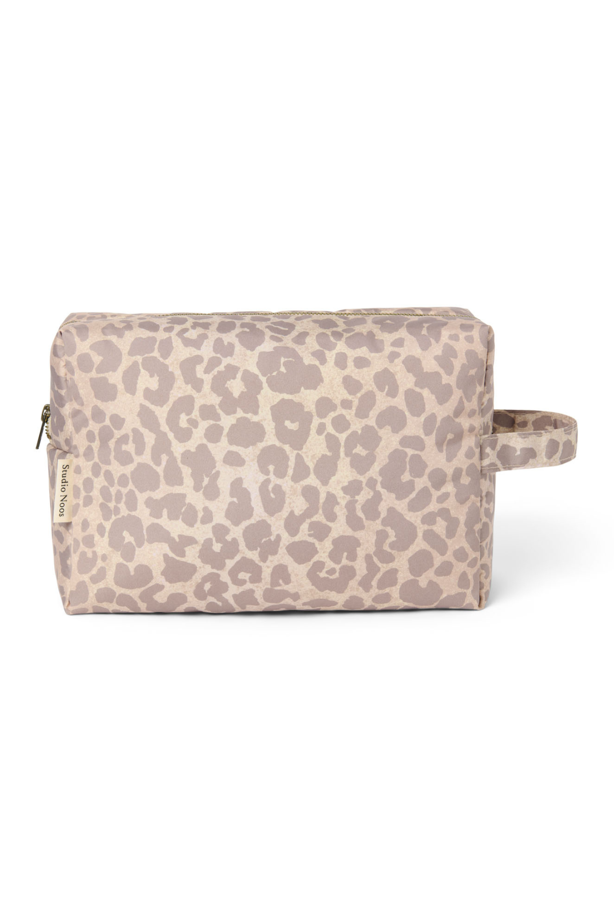 Kulturtasche | Beige Leopard