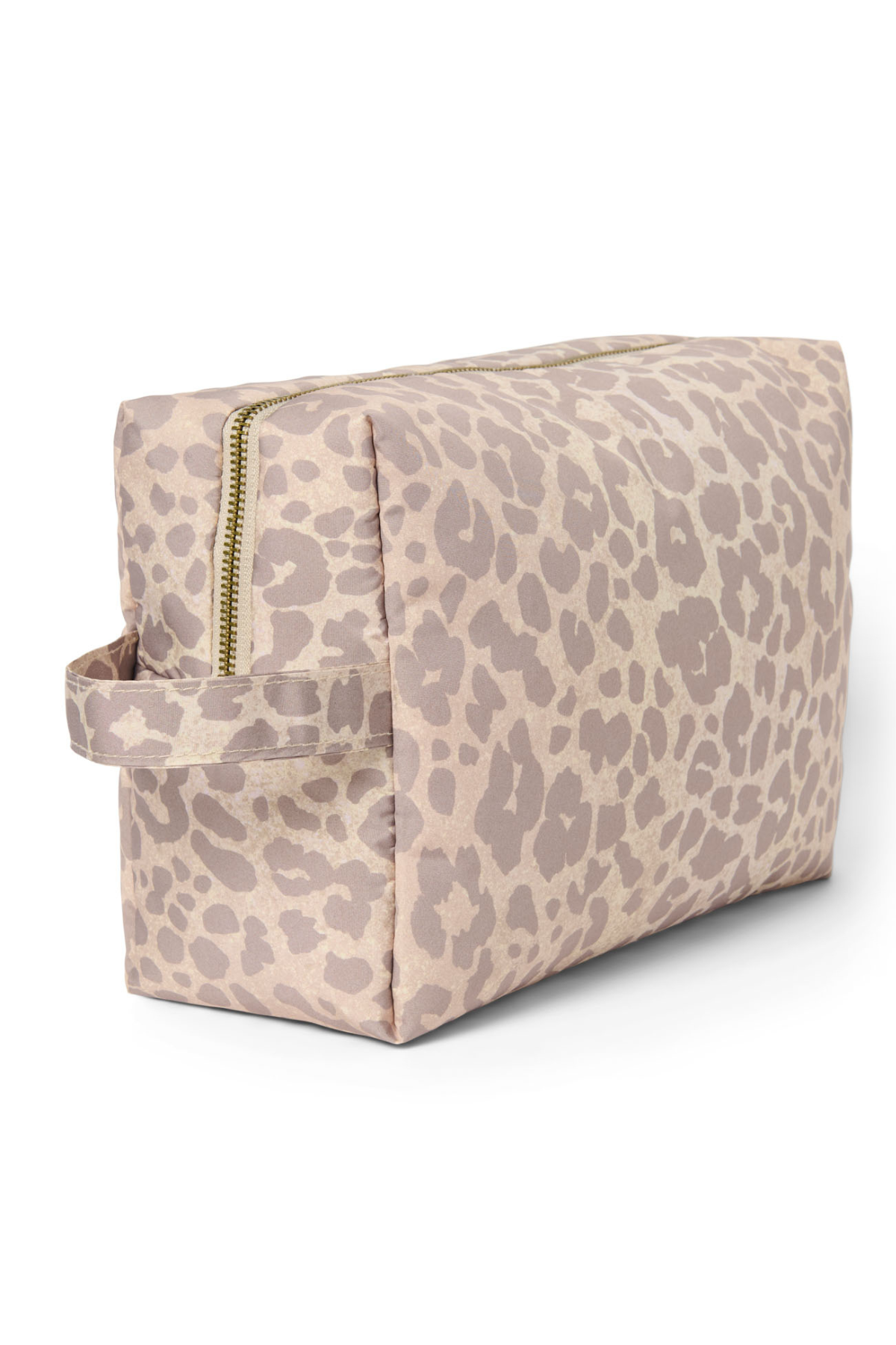 Kulturtasche | Beige Leopard