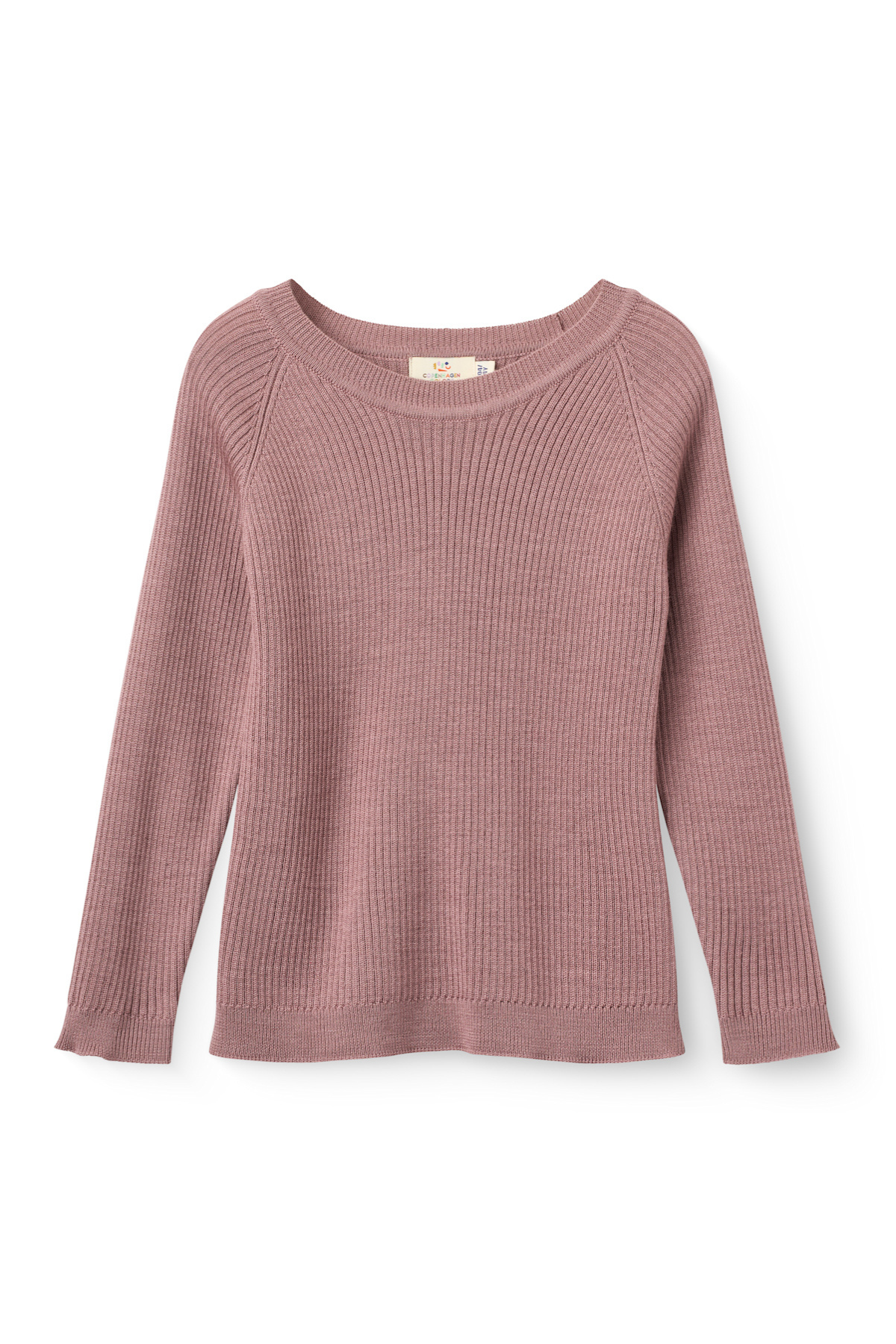 Longsleeve aus Merinowolle | Winter Rose