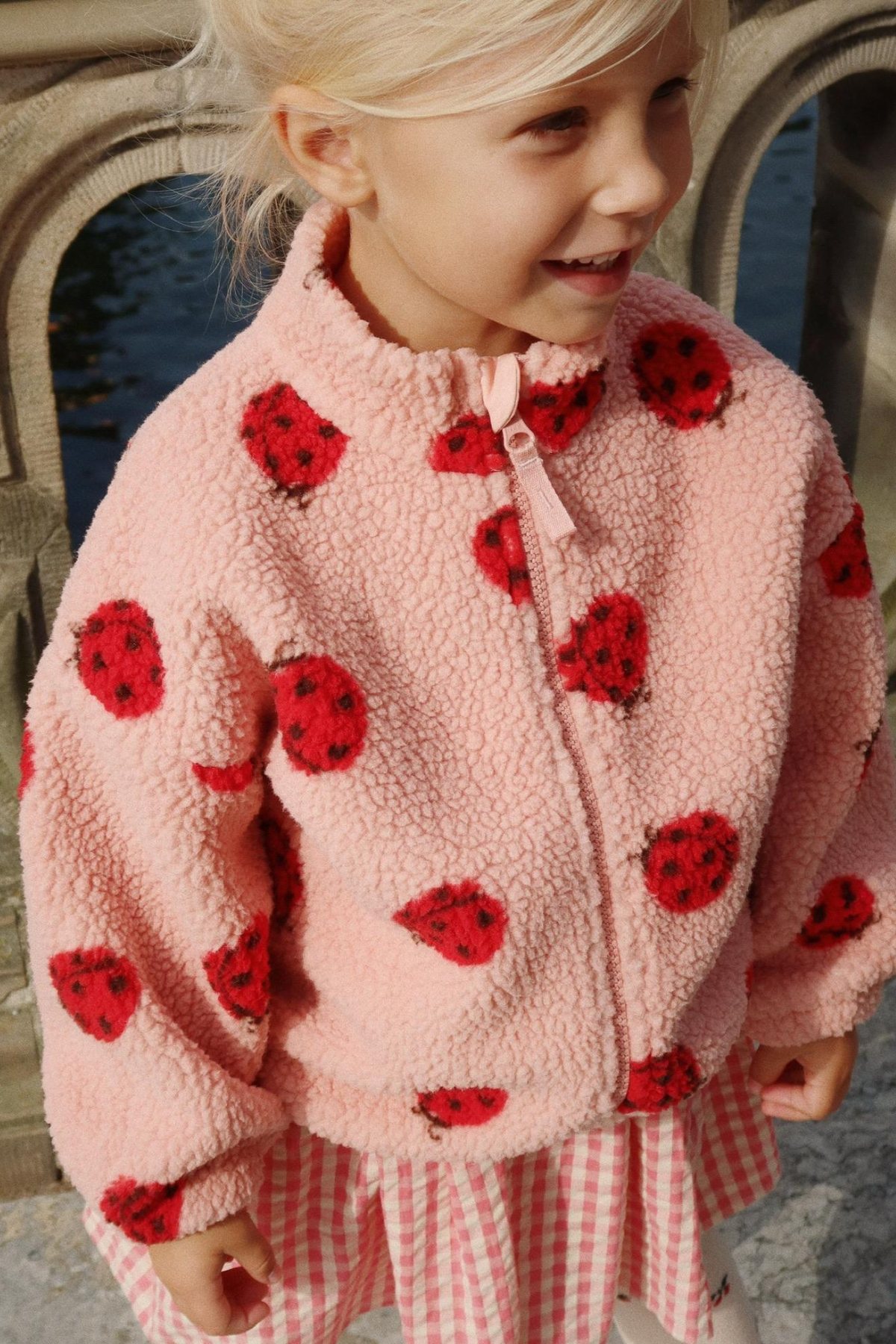 Teddyjacke "Jody" | Ladybug Pink