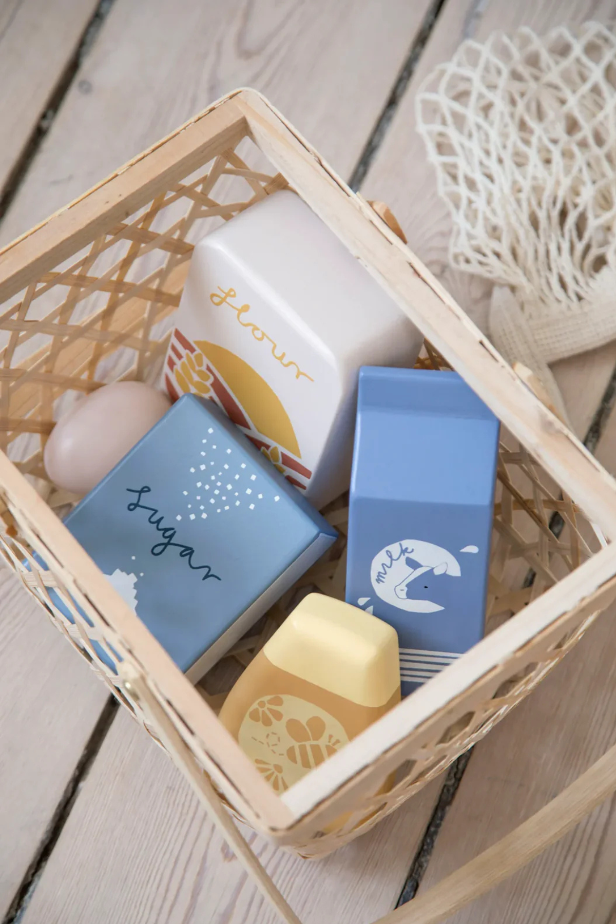 Lebensmittel aus Holz