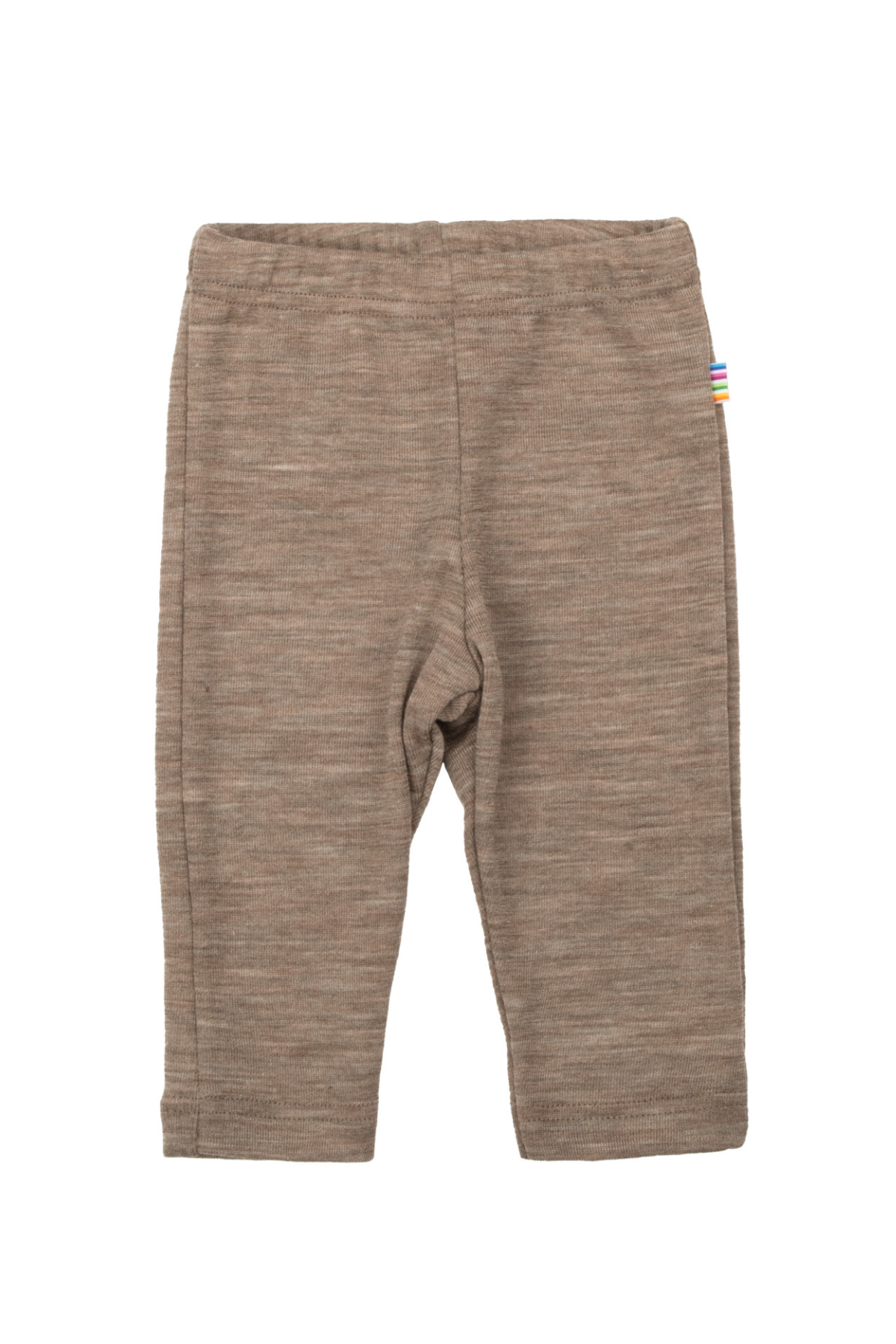 Baby Leggings aus Merinowolle/Seide | Hellbraun