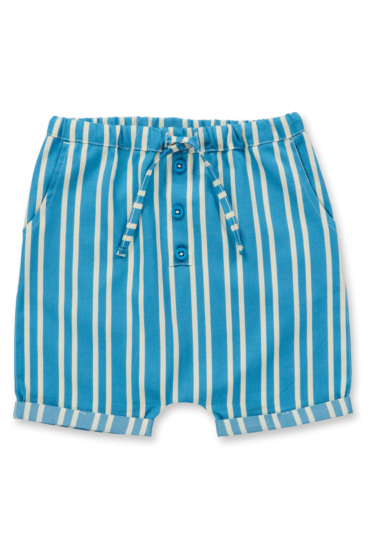Gestreifte Shorts "Lei" | Blue Stripes