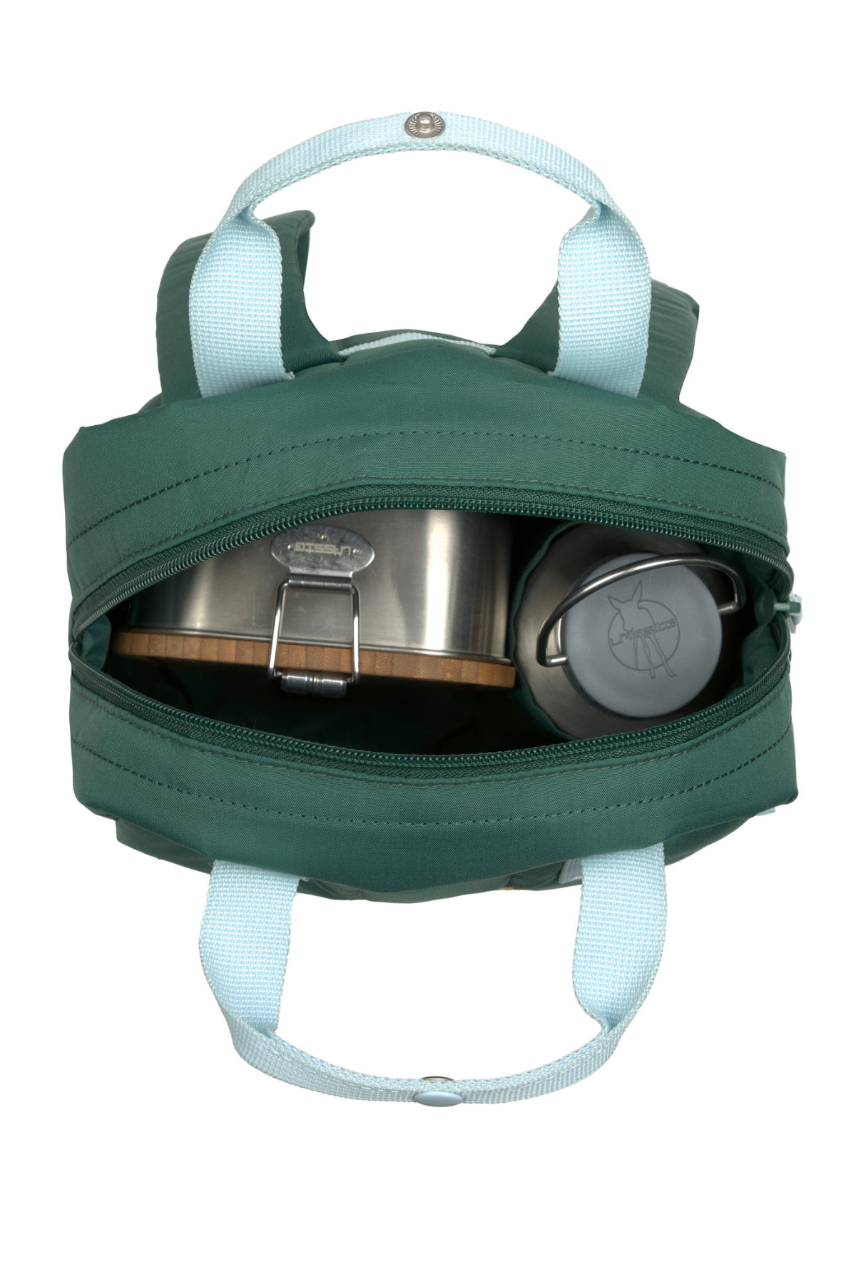 Kindergartenrucksack | Lemon Dark Green