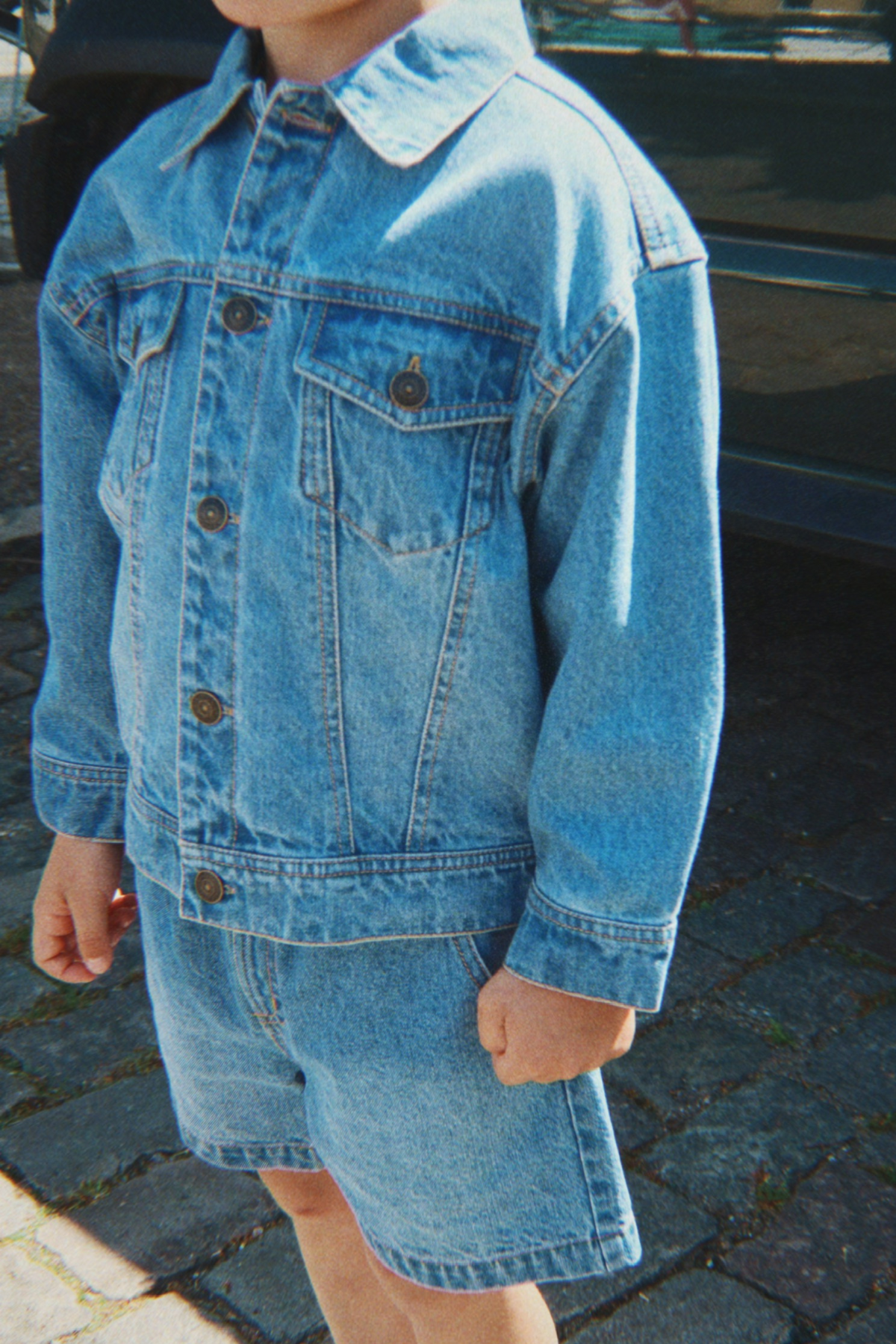 Jeansjacke "Magot" | Denim Blue