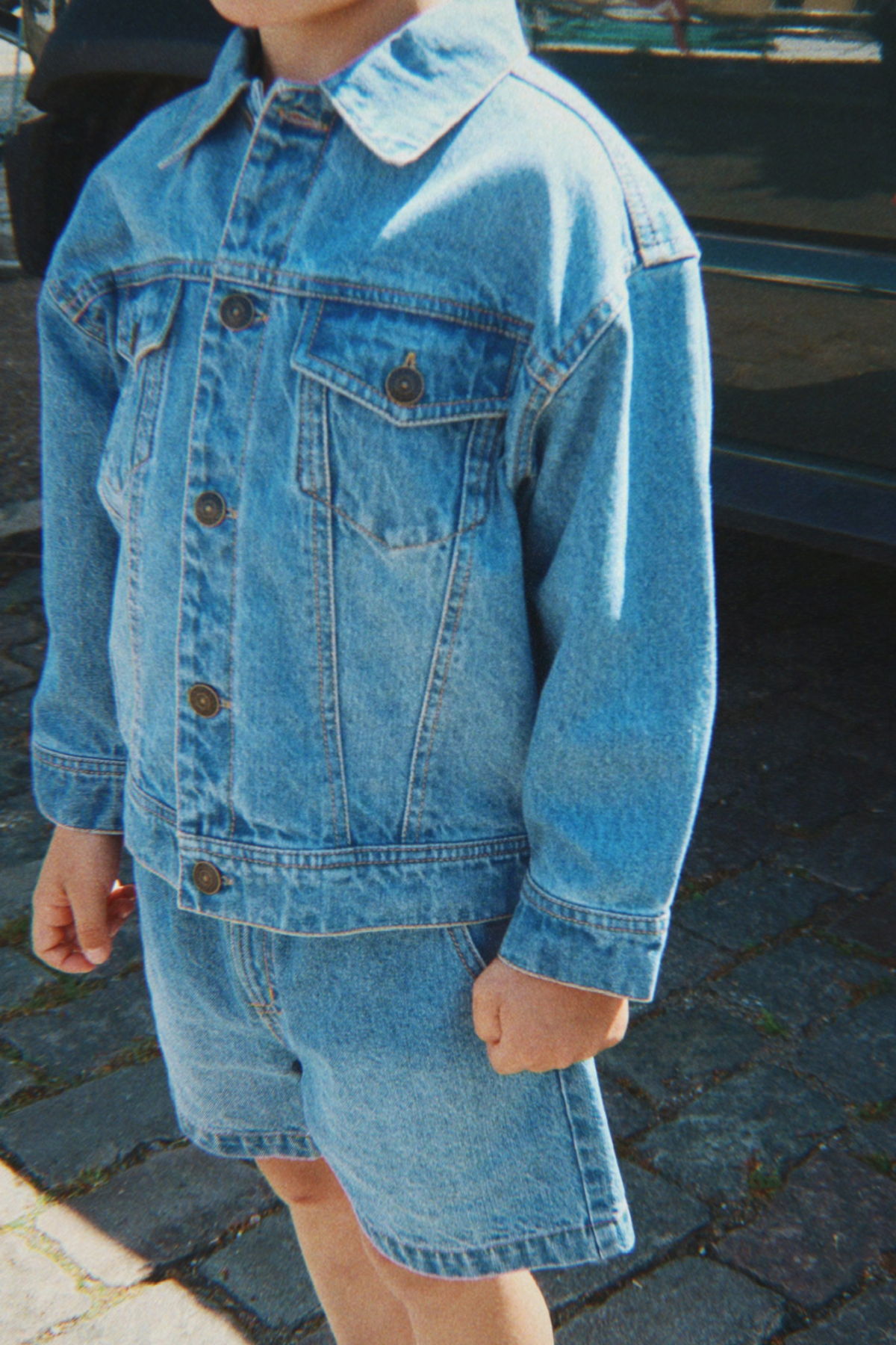 Denim Shorts "Magot" | Denim Blue