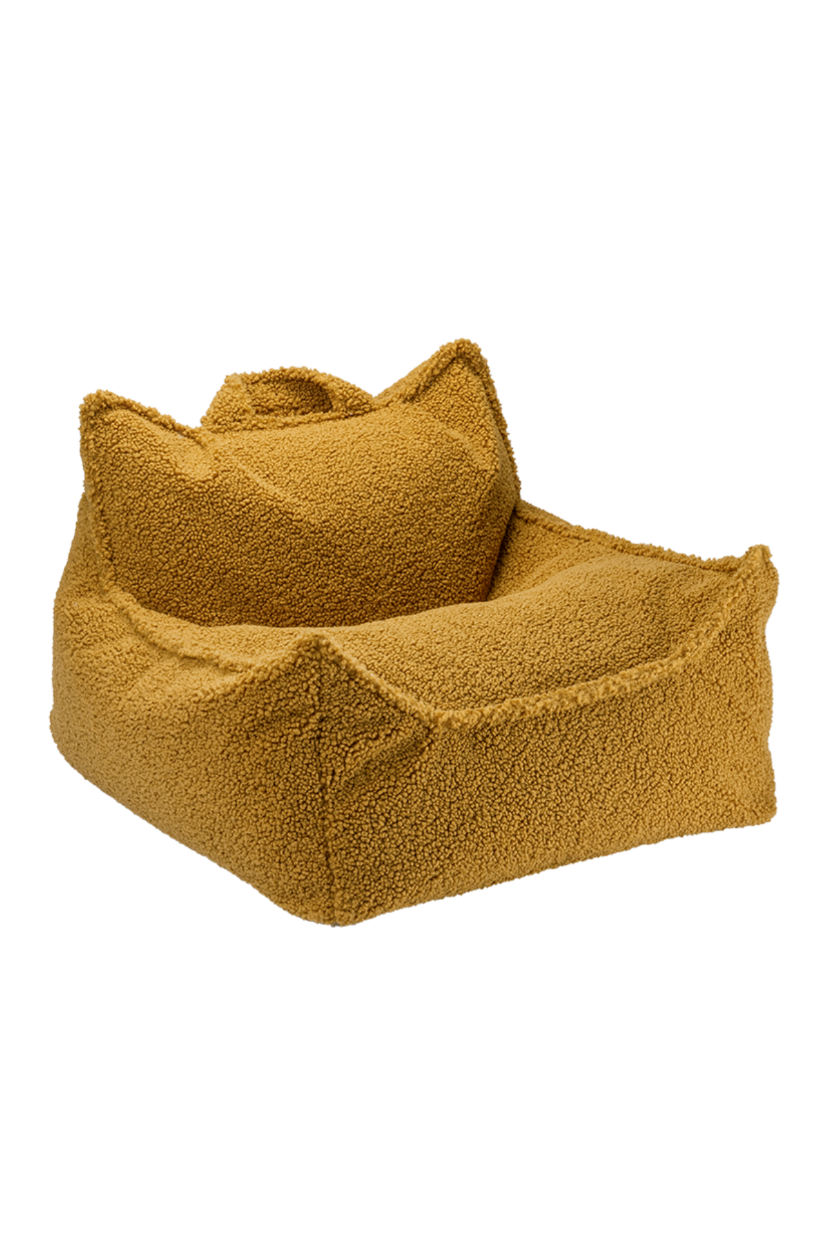 Sitzsack aus Teddy-Stoff | verschiedene Farben