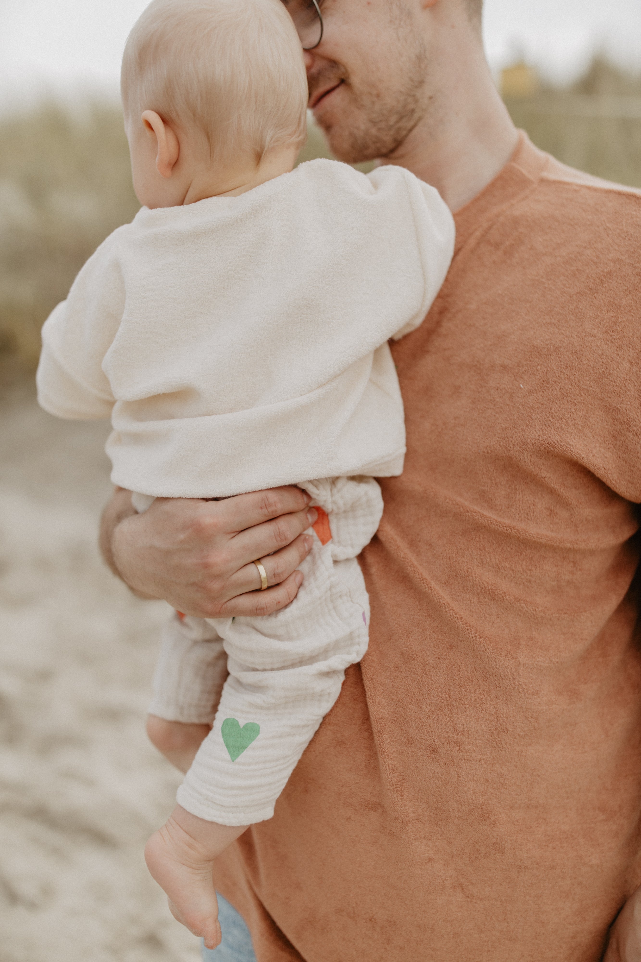 Musselin Hose "Hearts"