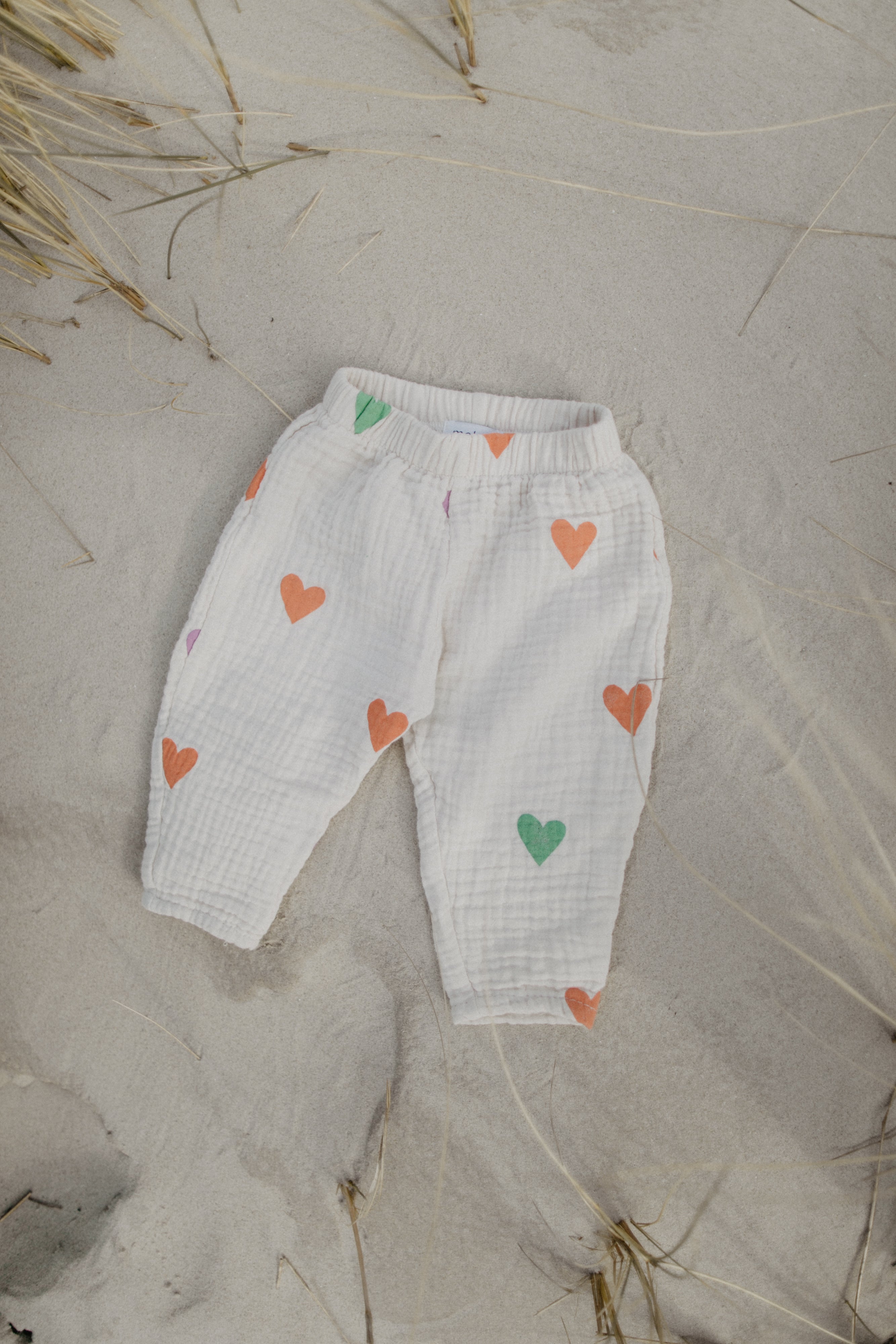 Musselin Hose "Hearts"