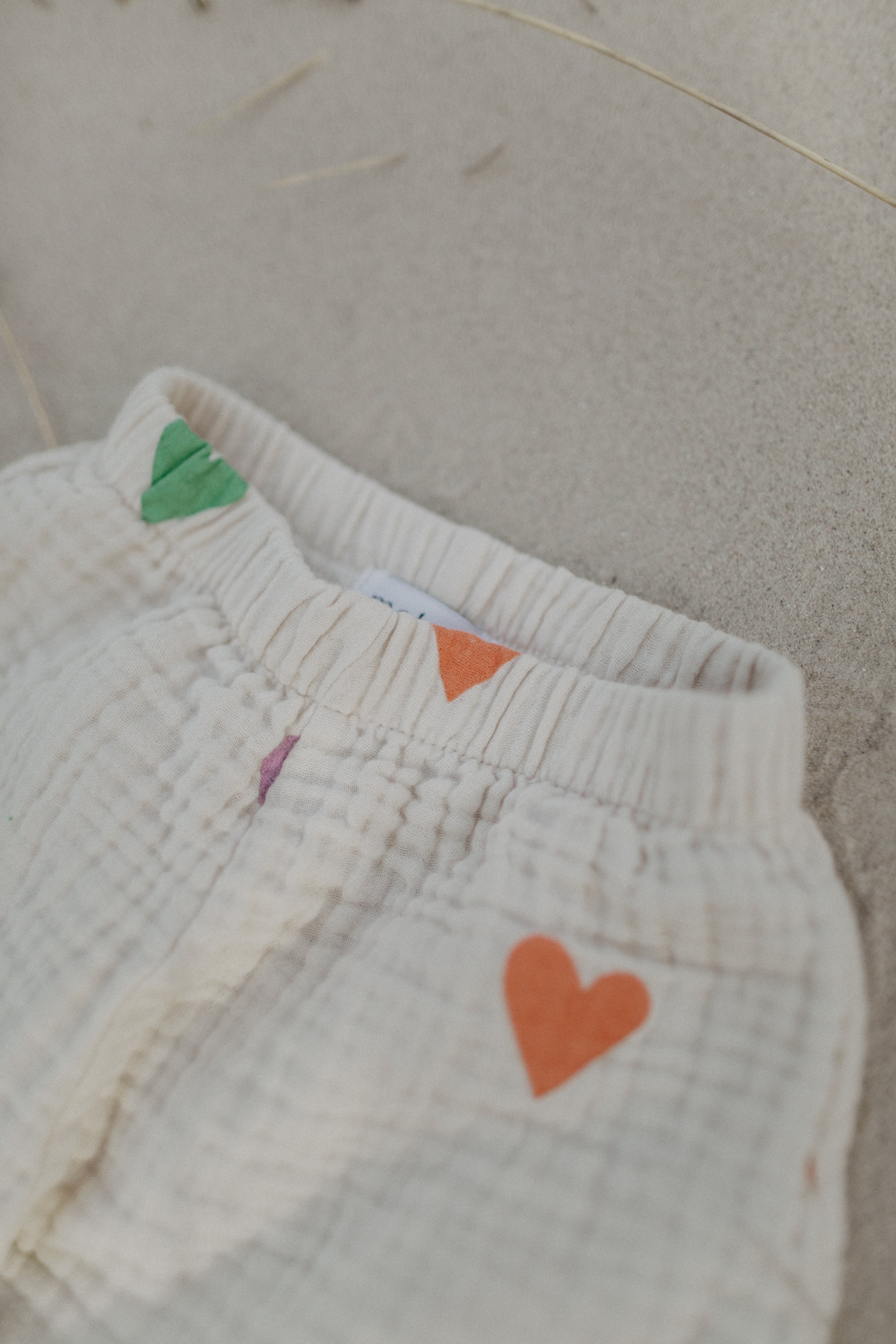 Musselin Hose "Hearts"