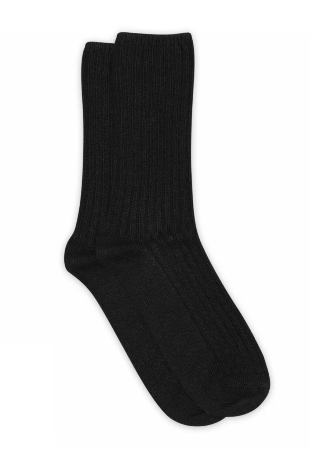 Socken aus Wolle-Mix "Baldur" für Erwachsene | Black