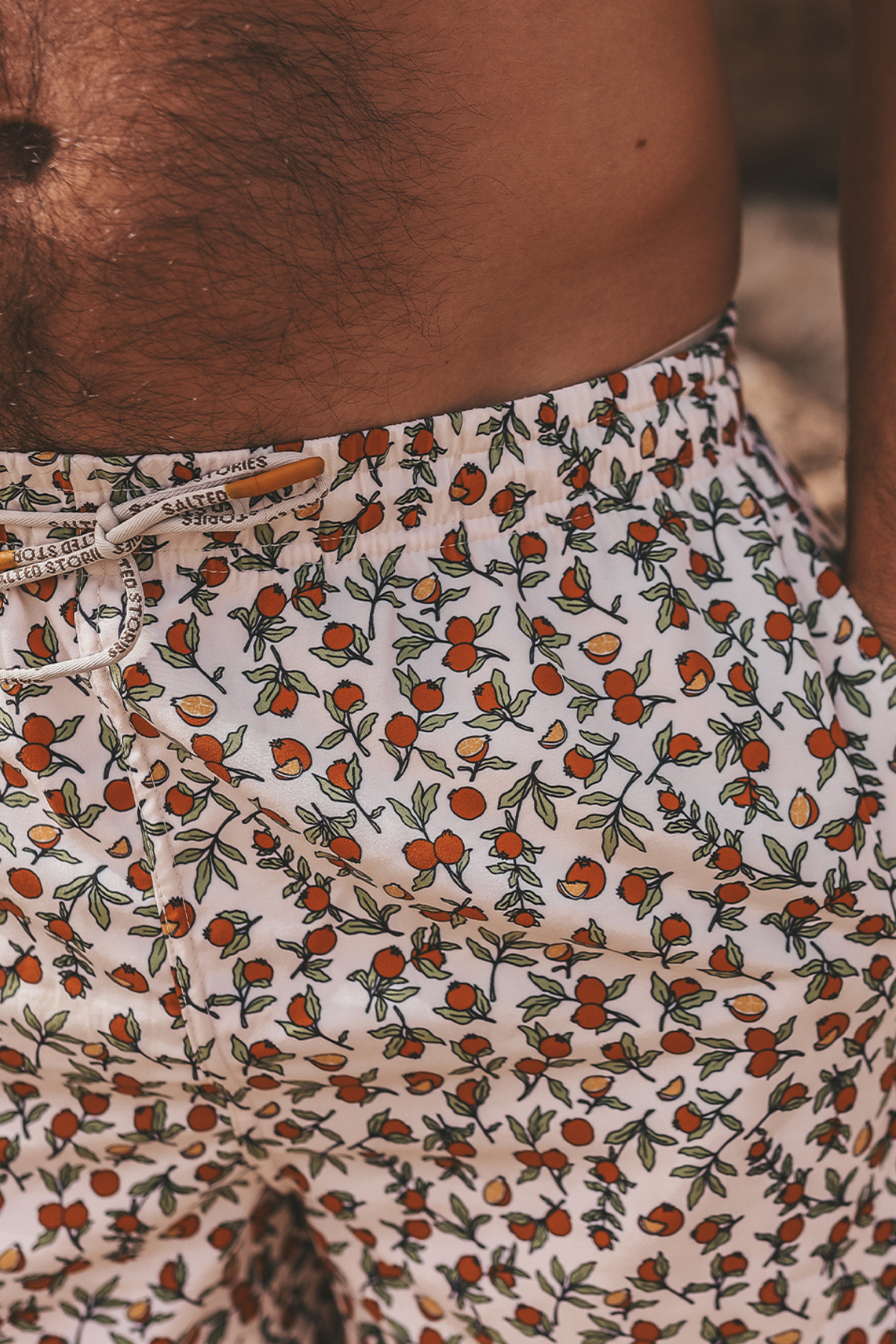 Men Badeshorts "Pommegranate" UPF50+ | Multicolor