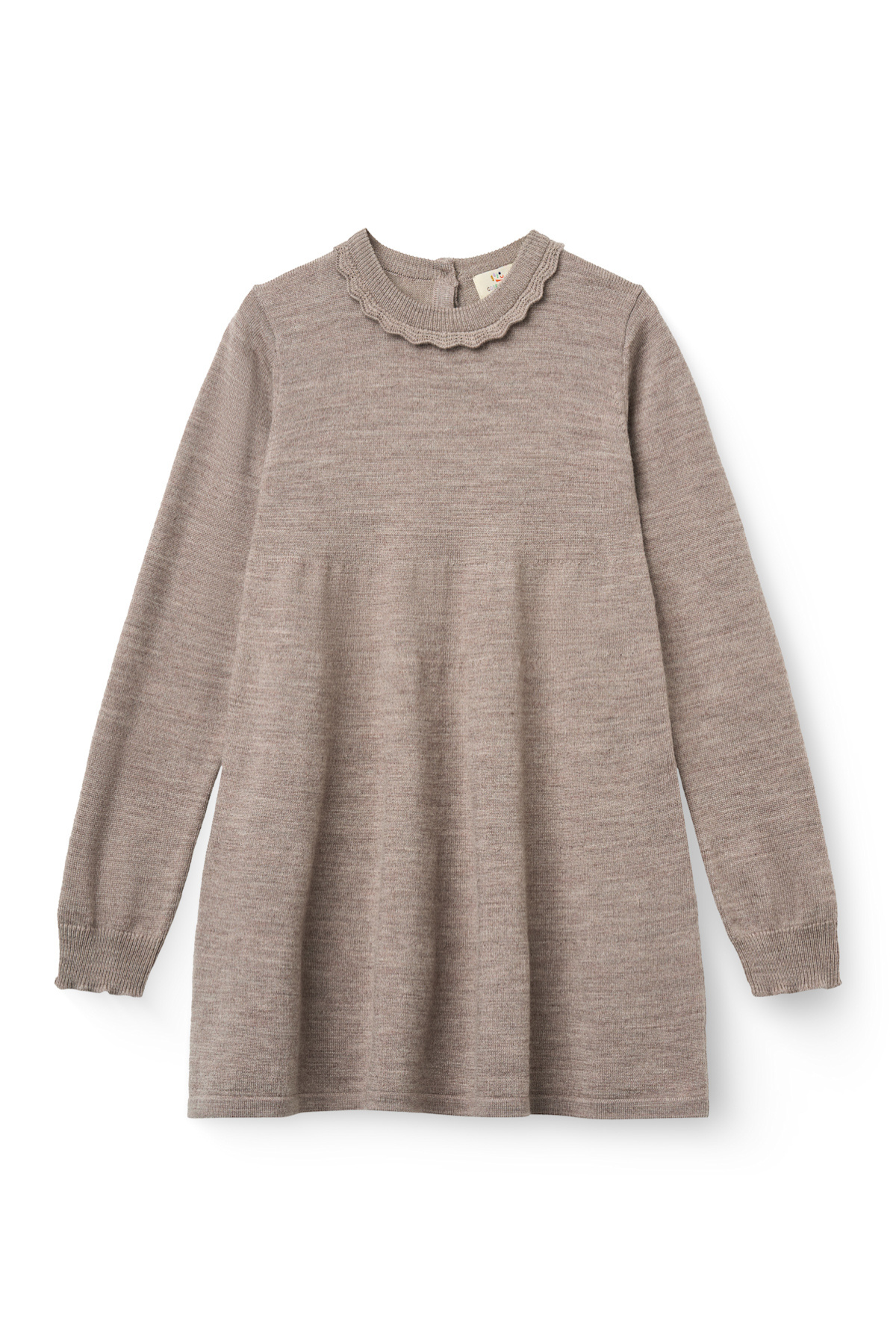 Kleid aus Merinowolle | NATURAL MELANGE