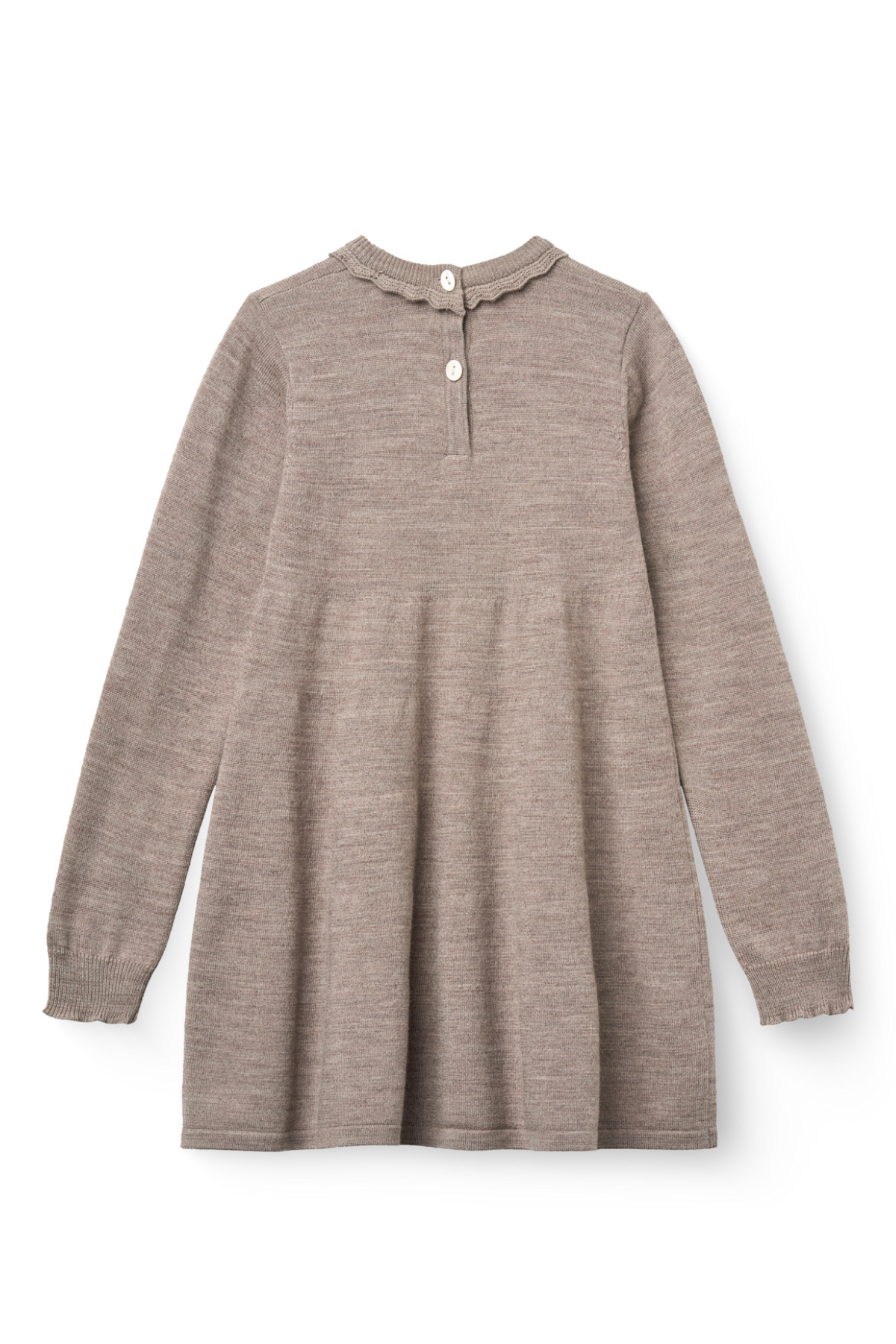 Kleid aus Merinowolle | NATURAL MELANGE