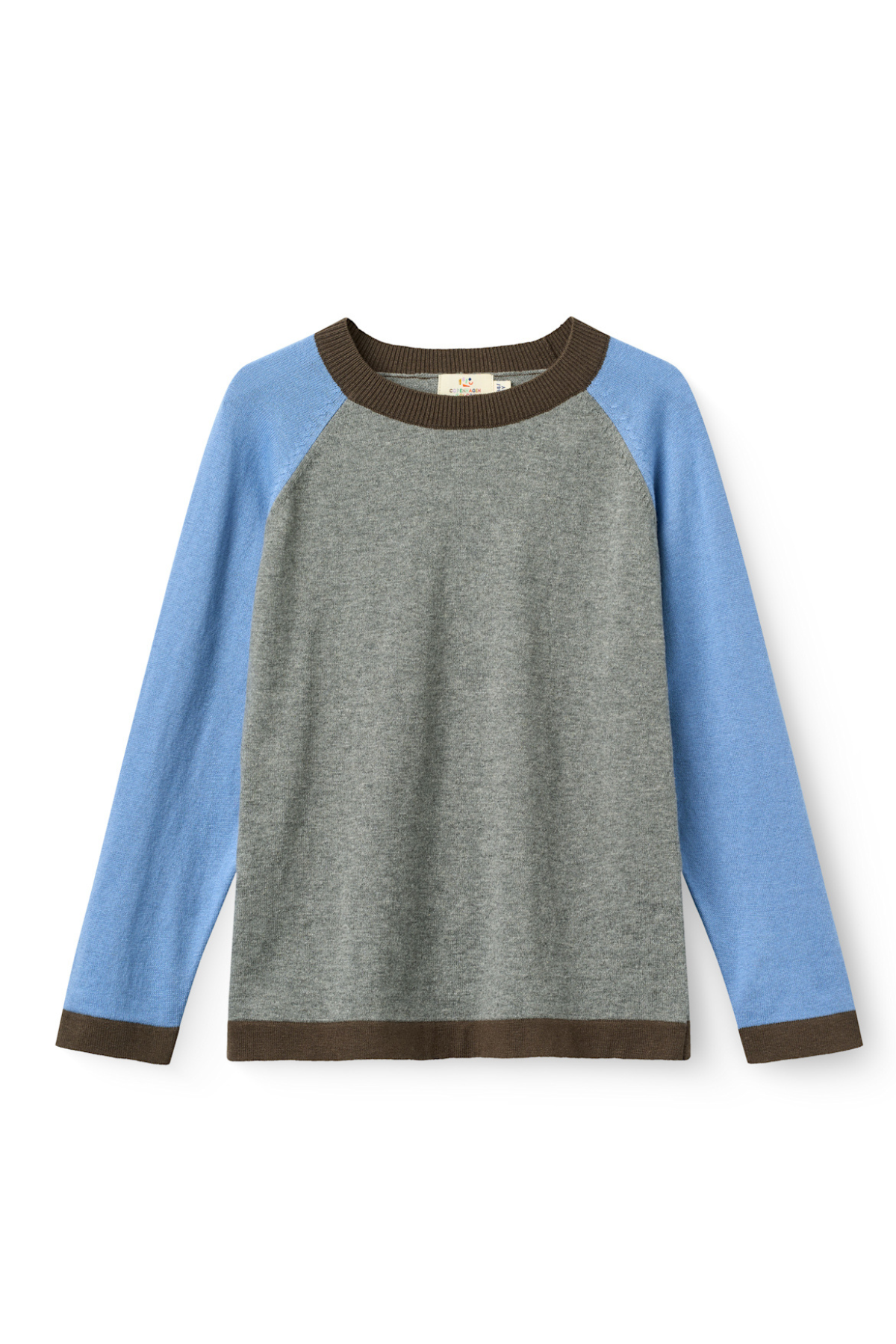 Pullover Color Block | GREY MEL. COMB.