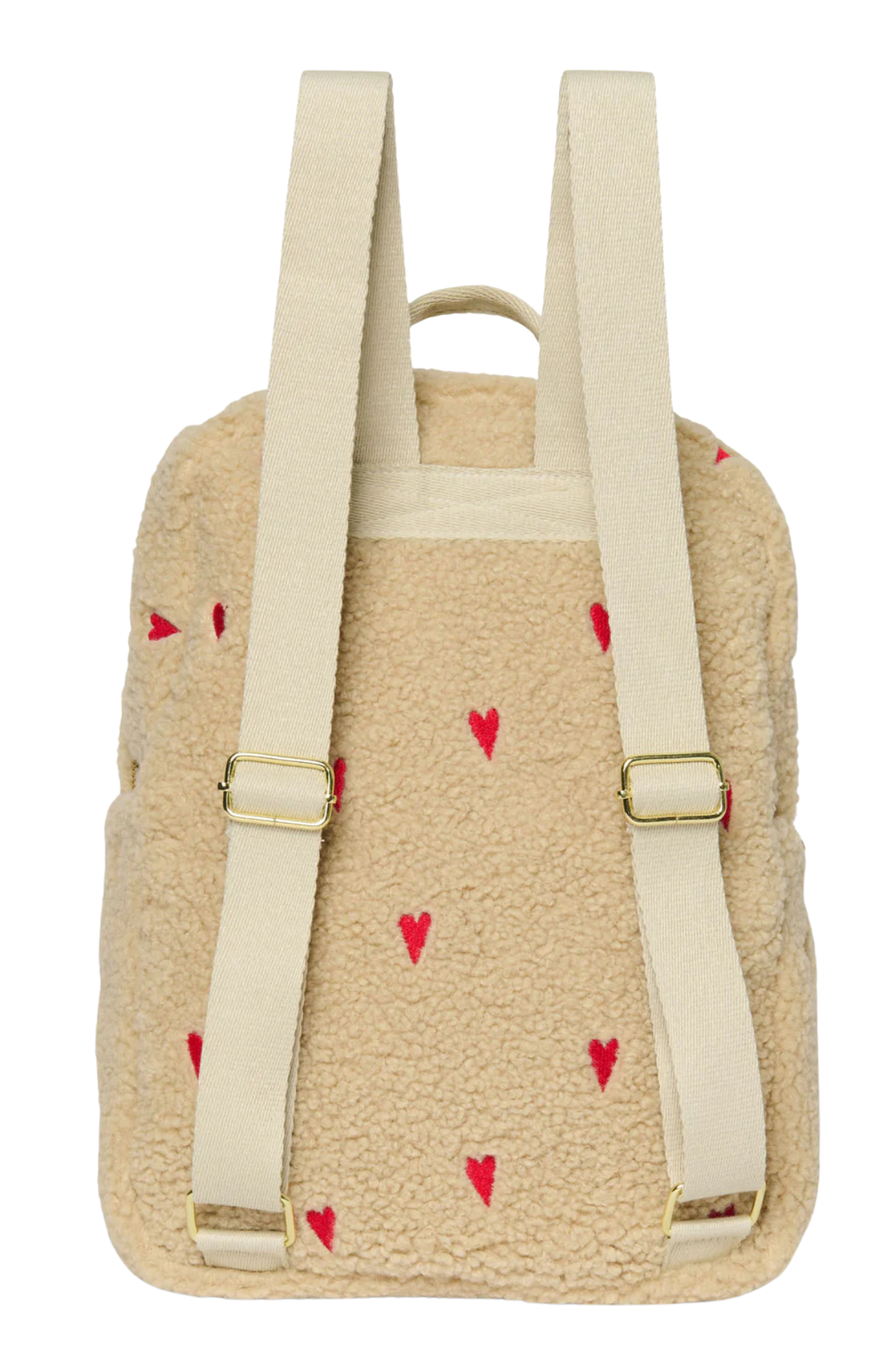 Kinderrucksack | Midi Ecru Hearts