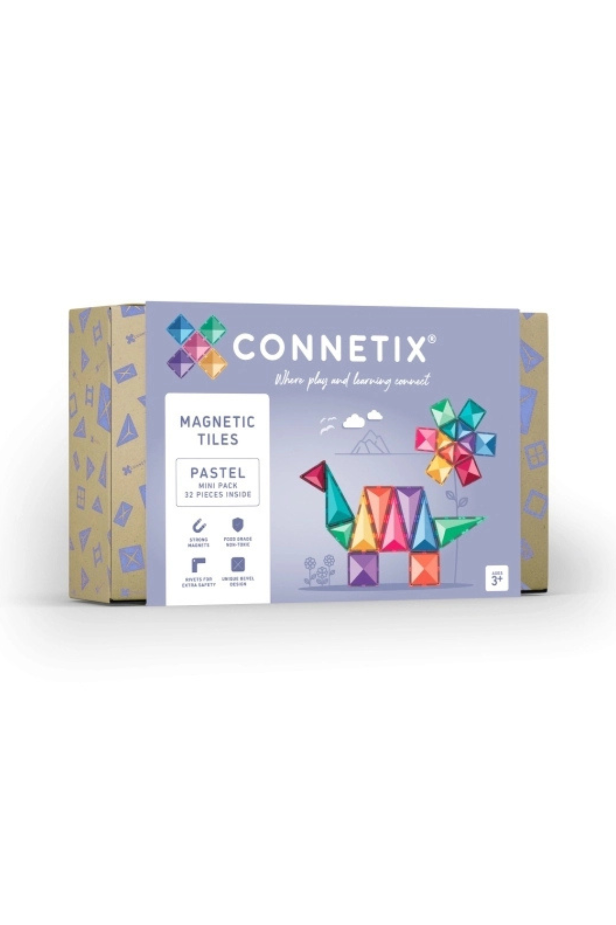 Magnetbausteine "Pastel Mini Pack" 32 Teile