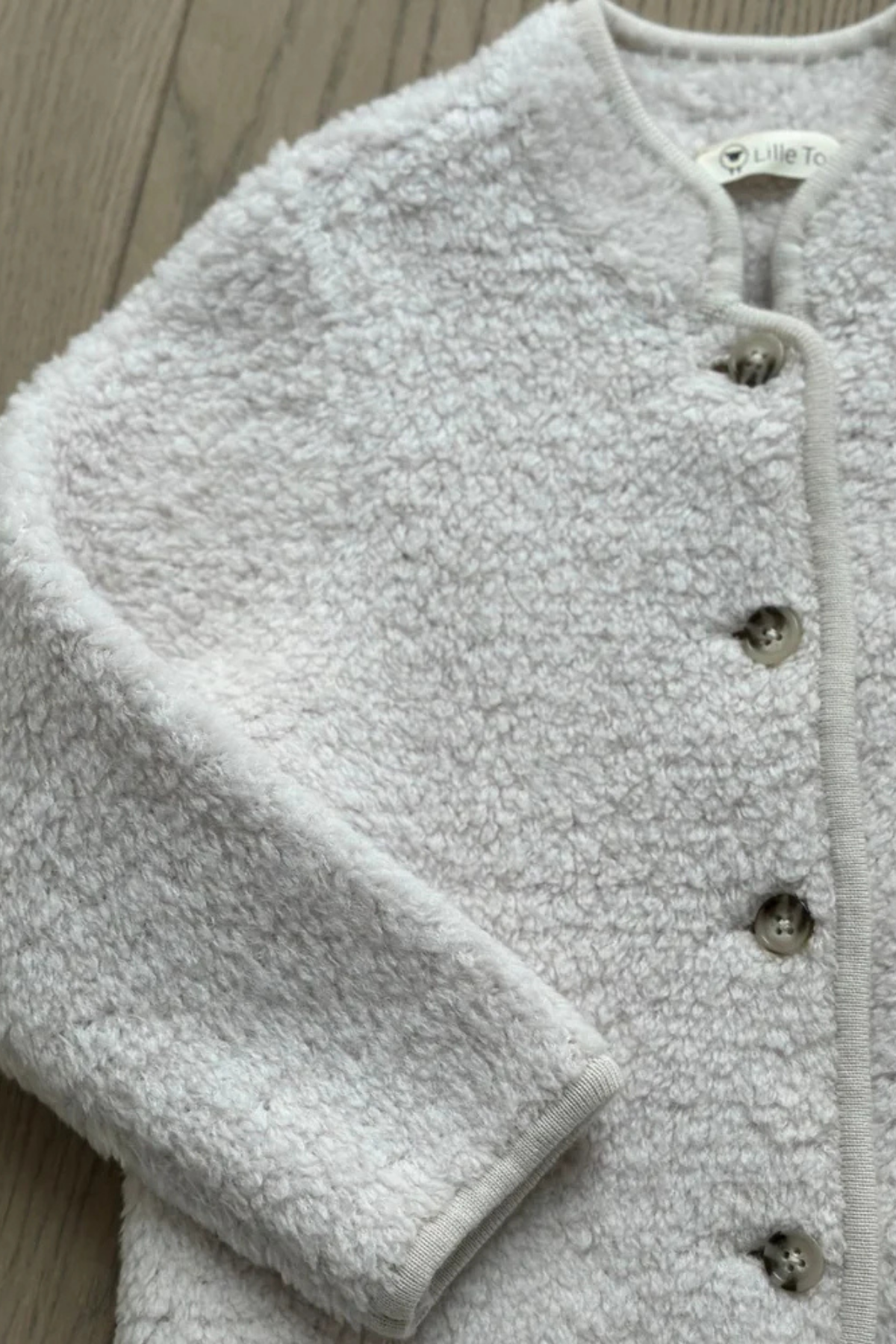 Jacke "Mira" aus Merinowolle-Mix | Creme