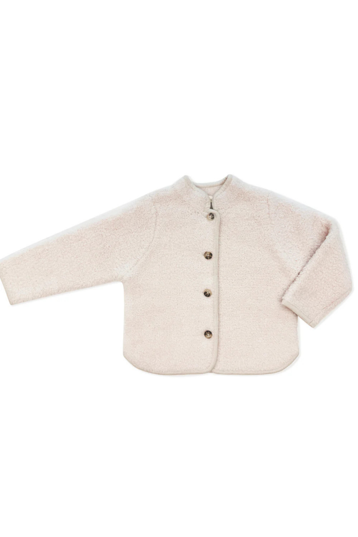 Jacke "Mira" aus Merinowolle-Mix | Creme