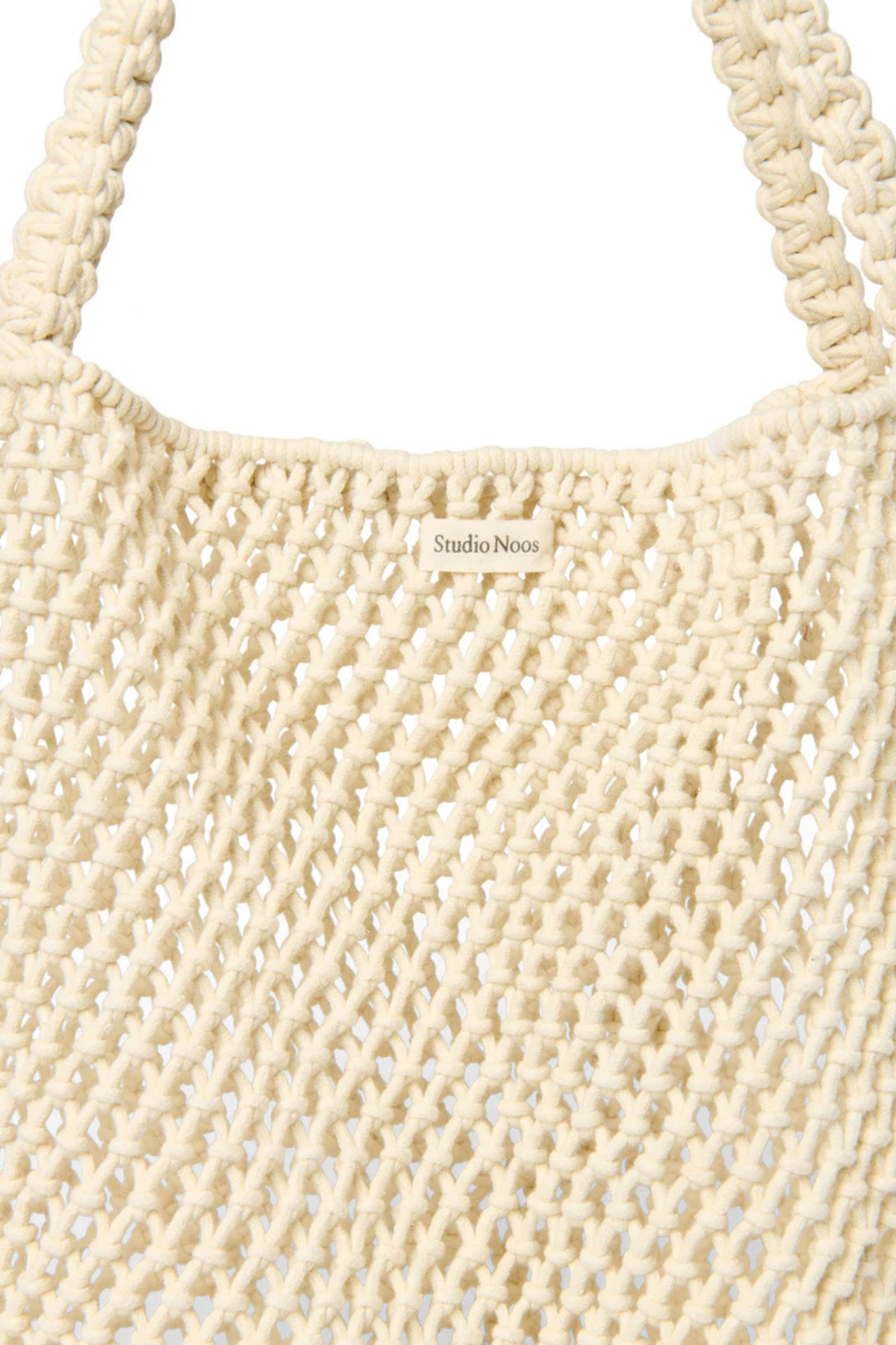 Mom Bag | Natural Macrame