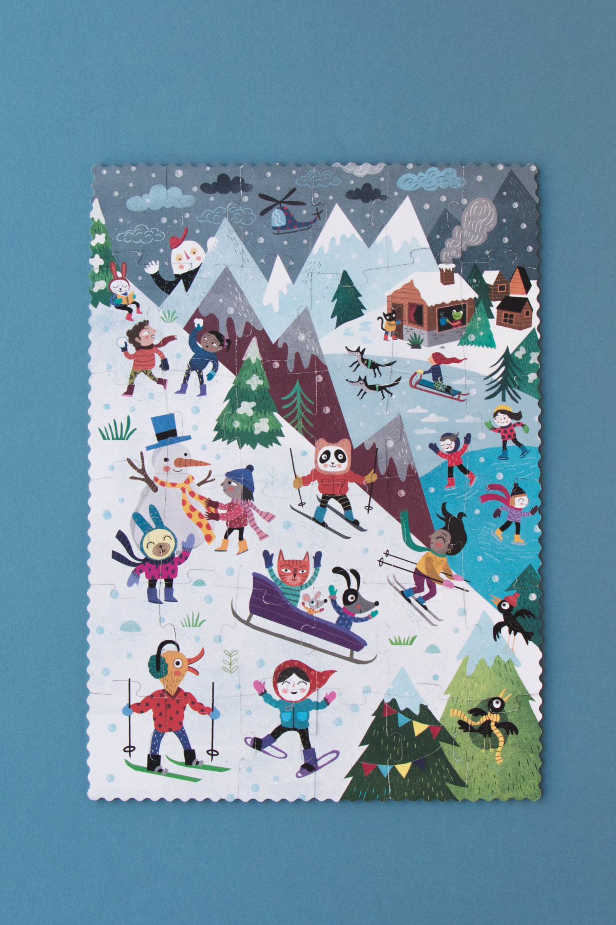 Puzzle | Let's Go To The Mountain | 36 Teile | ab 5 Jahren