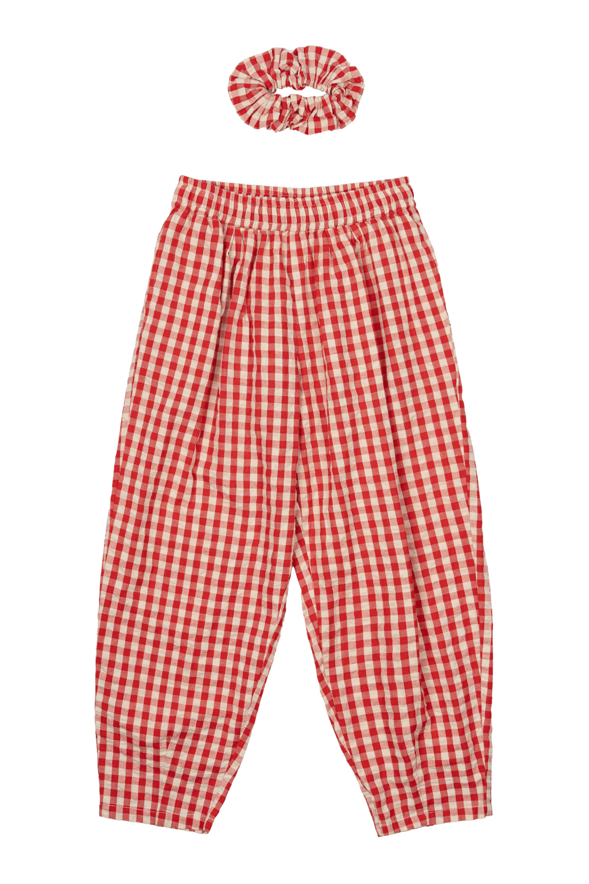 Karierte Hose "Nally" | Poppy Red Check