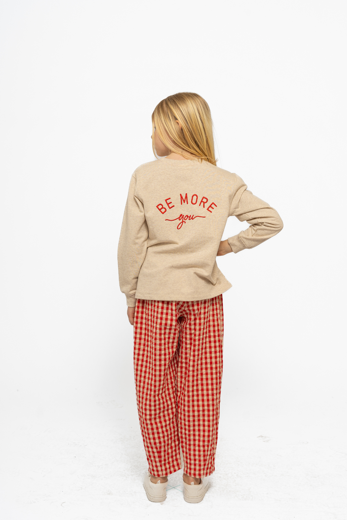 Karierte Hose "Nally" | Poppy Red Check