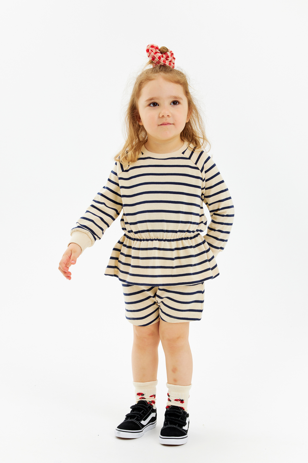 Shorts "Nat" | Mood Indigo Striped