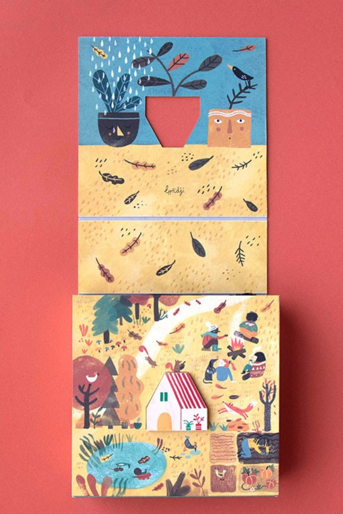 Puzzle | A home for nature | 4 x 10 Teile