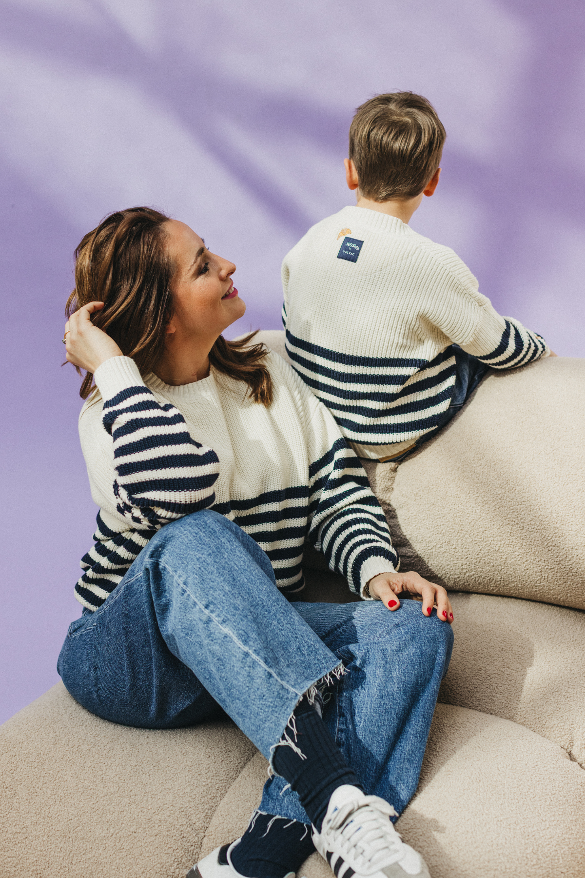 Strickpullover - Limited Edition | Navy Stripes