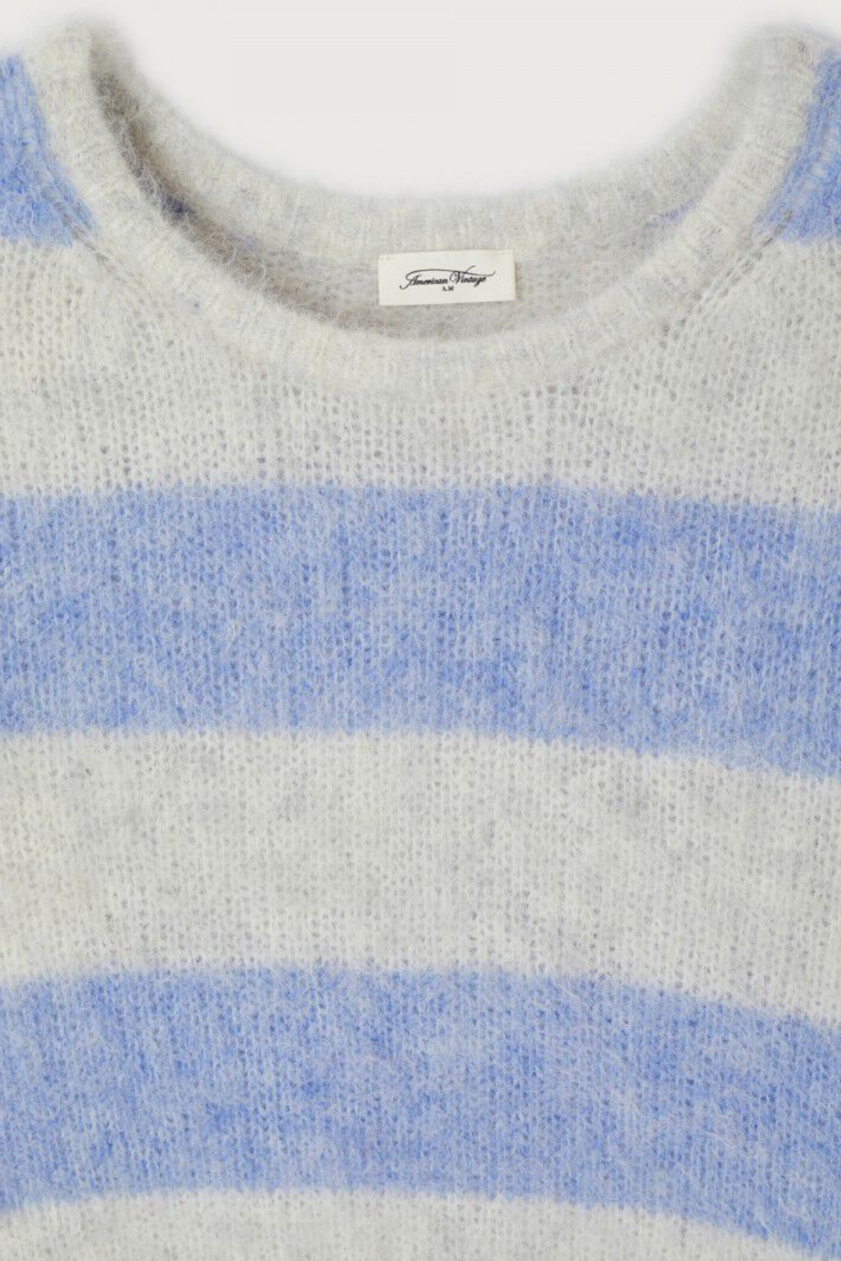 Pullover "Niby" aus Alpaka-Mix für Damen | RAYURES GIVRE