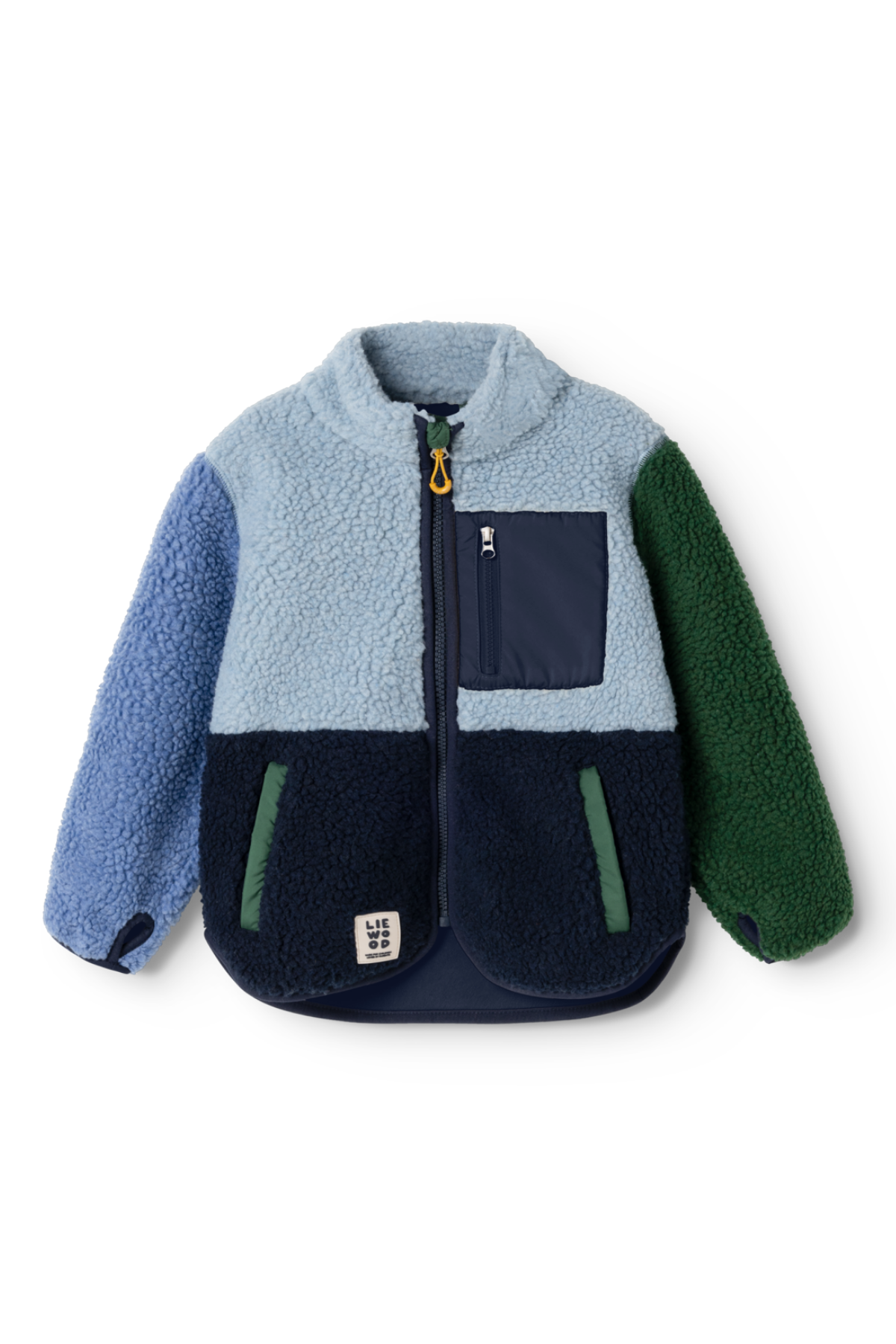 Fleecejacke "Nolan" | Classic Navy Multi Mix