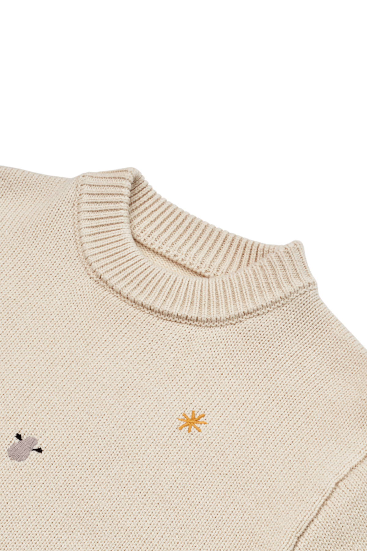 Strickpullover "Orlane" mit Stickereien