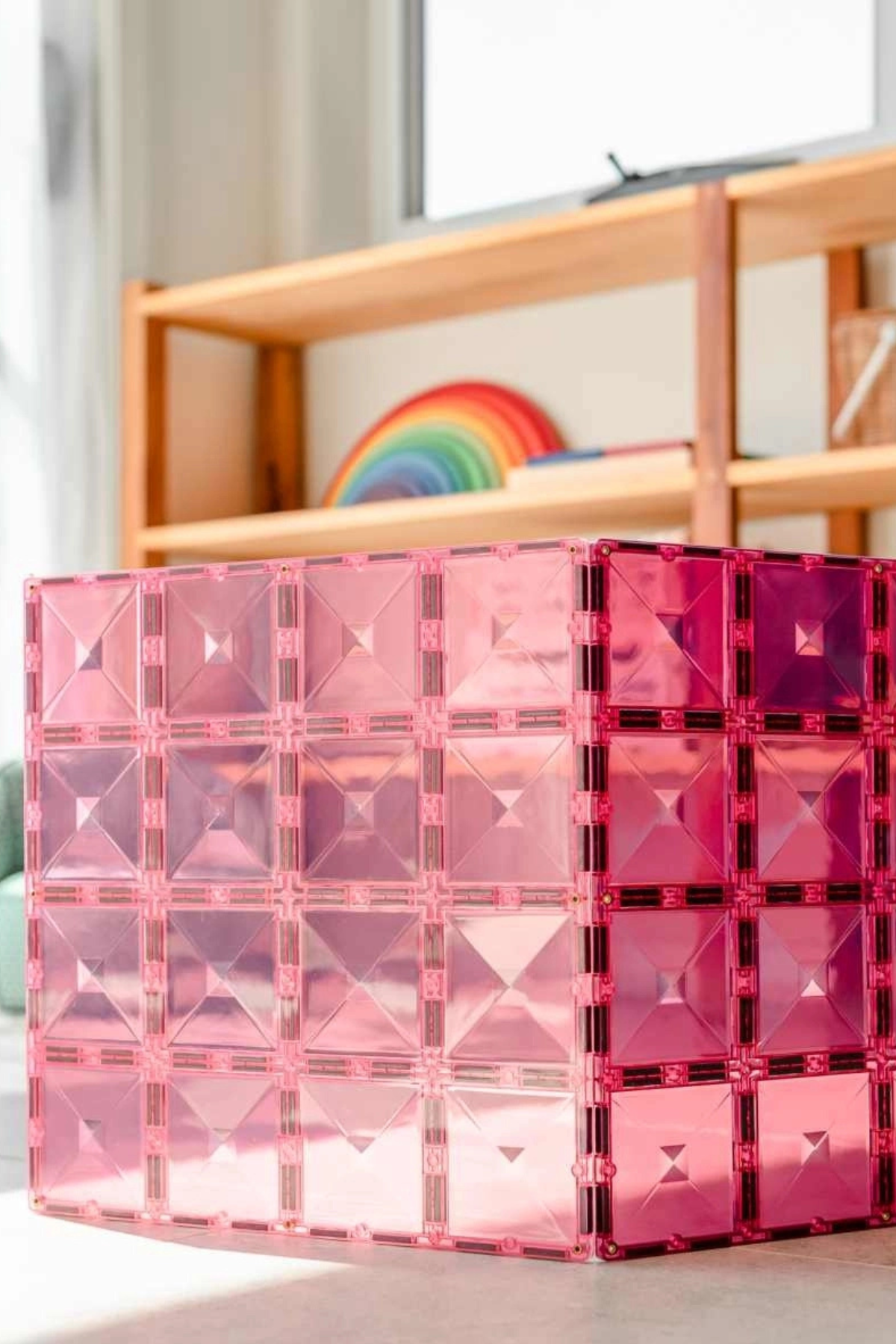 Magnetbausteine Pastel Basisplatten | verschiedene Farben