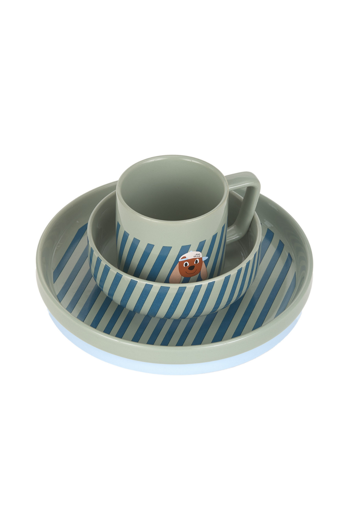 Porzellan Geschirrset "Tiny Team" | Dog