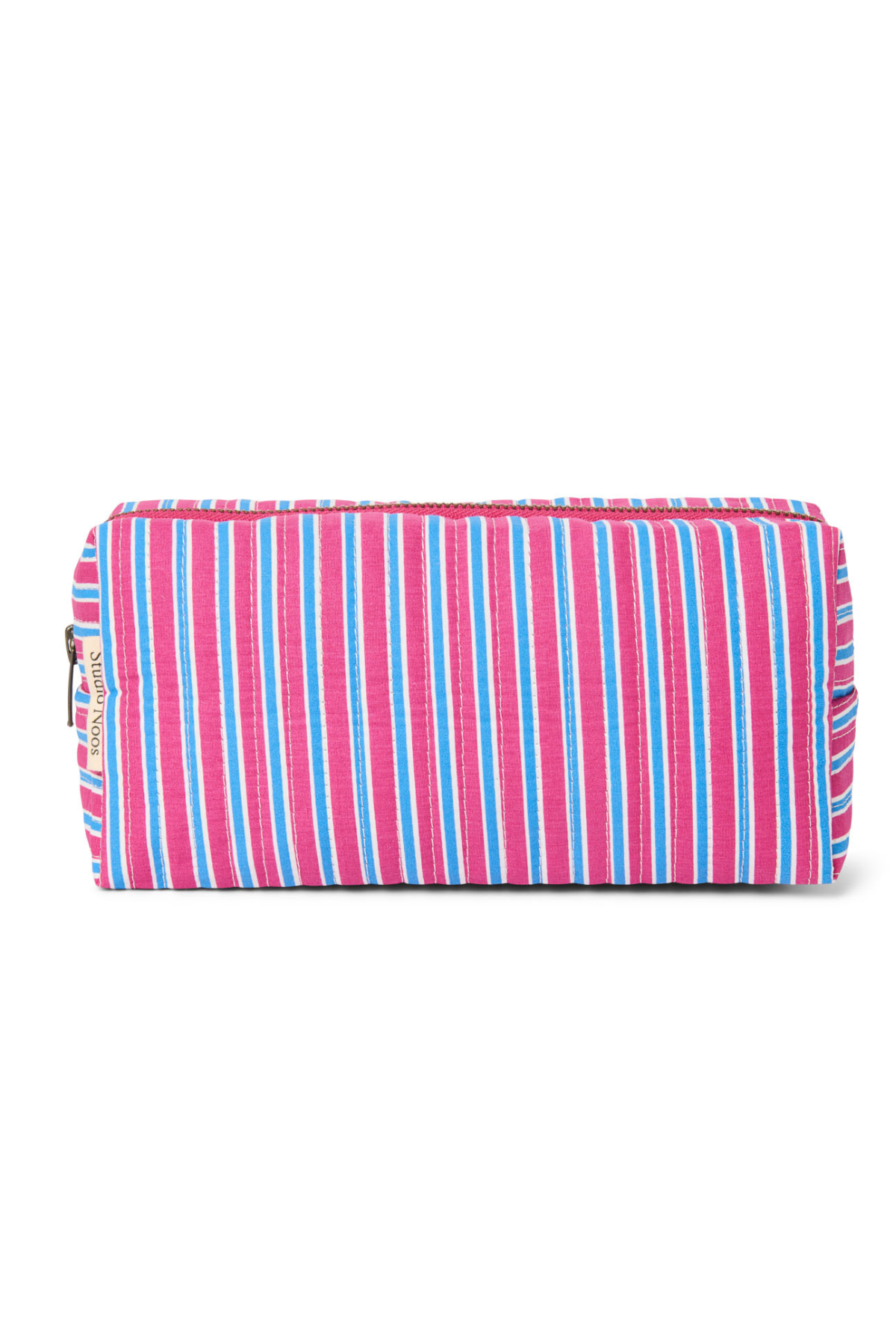 Kulturtasche | Raspberry Poplin Striped