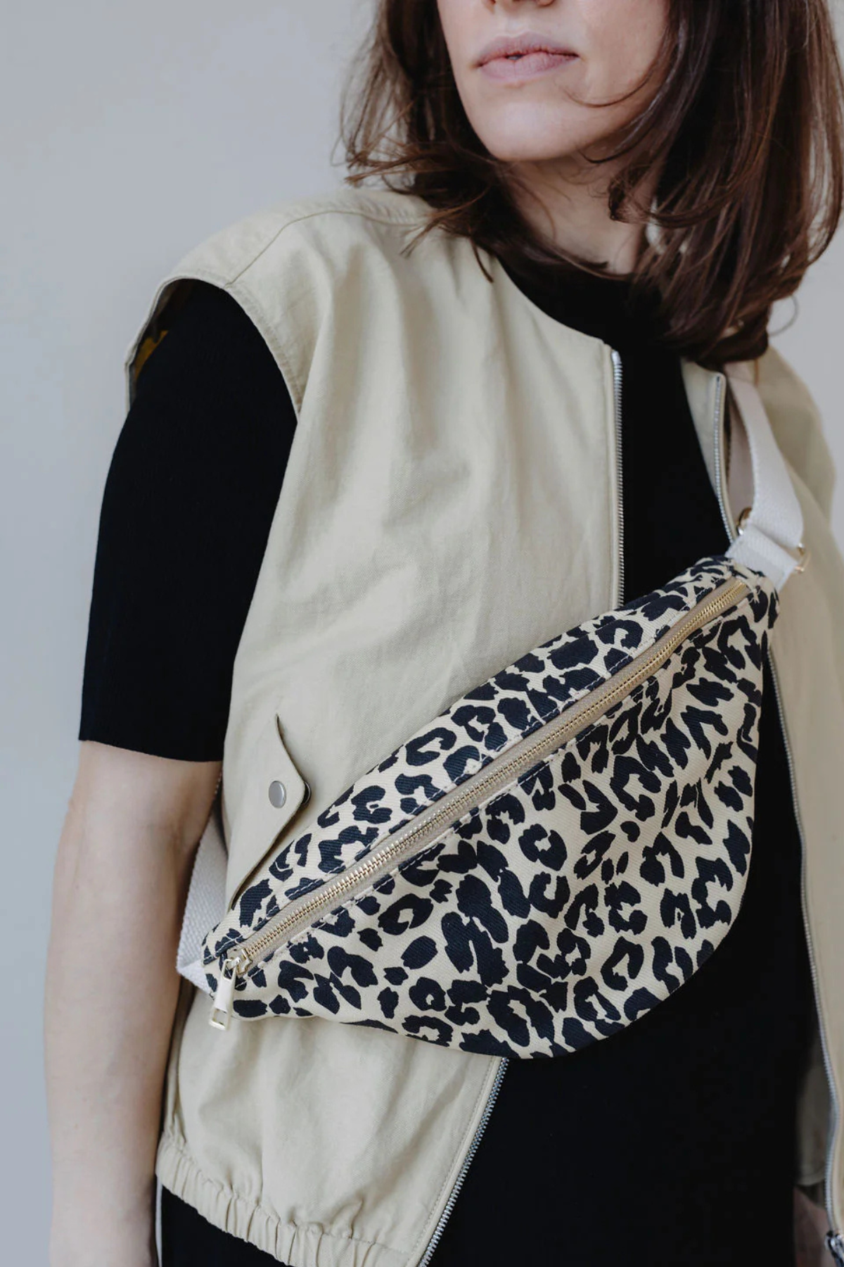 Belt Bag Small Canvas | Leo Vanilla